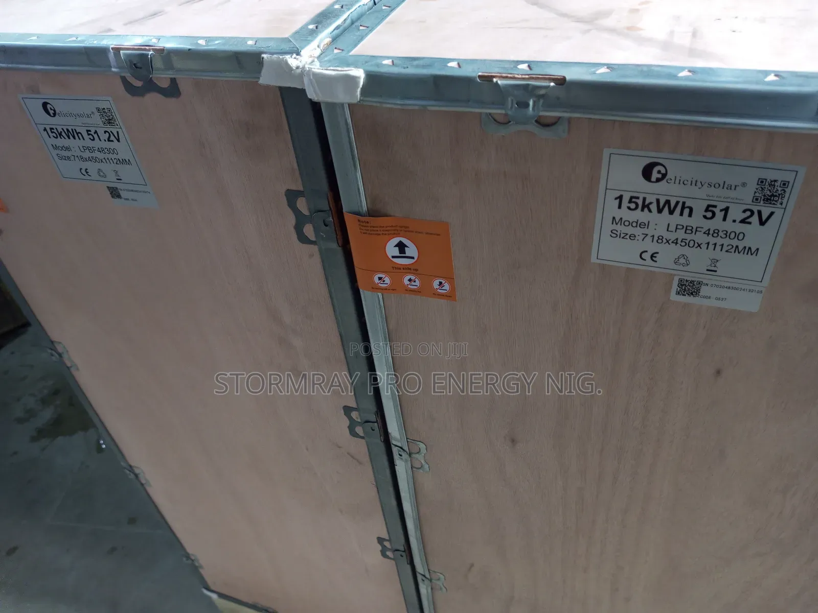15kwh 51.2v Felicity Lithium Batteries Available.