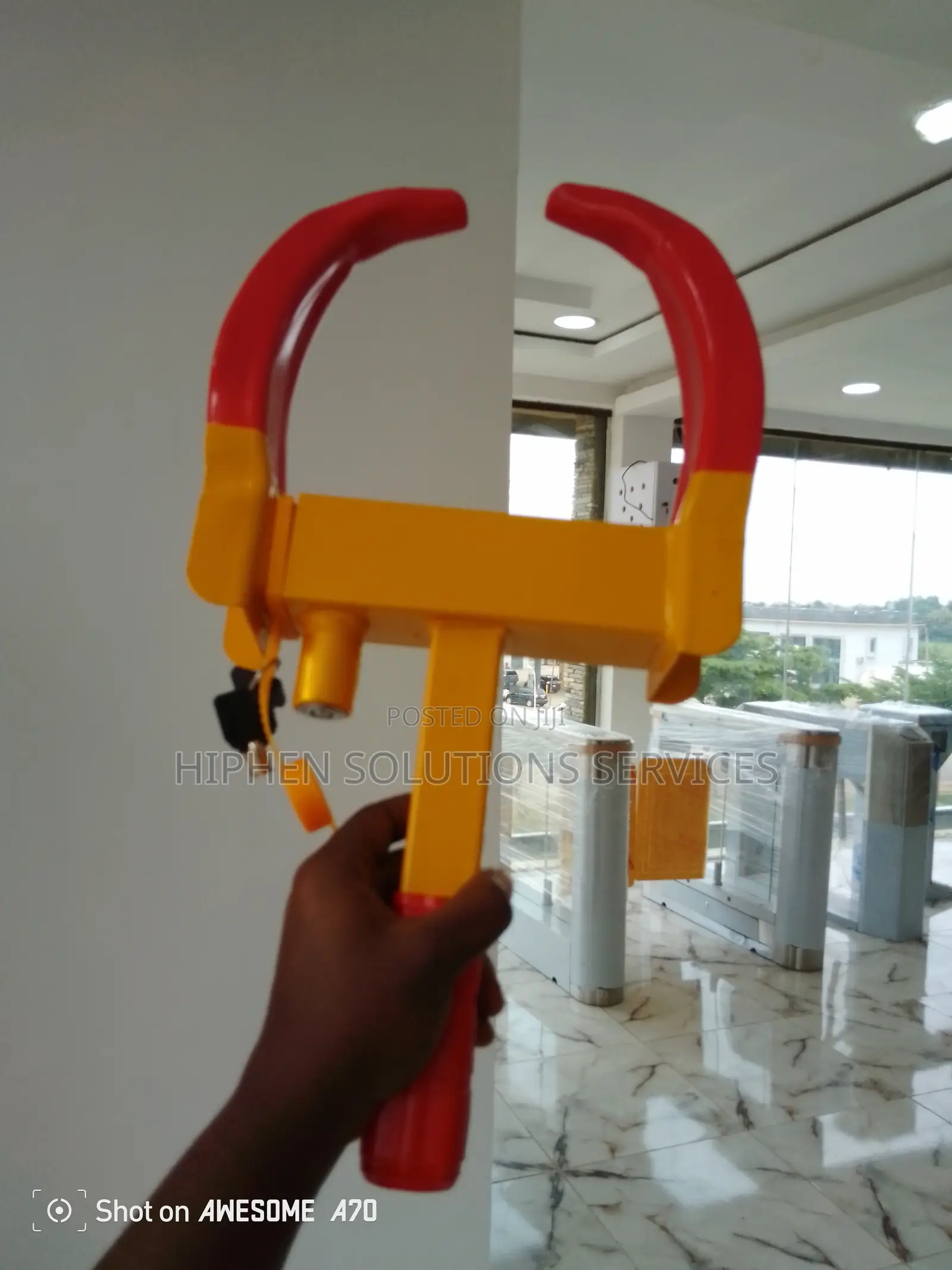 Anti Theft Car Wheel Tyre Lock Clamp