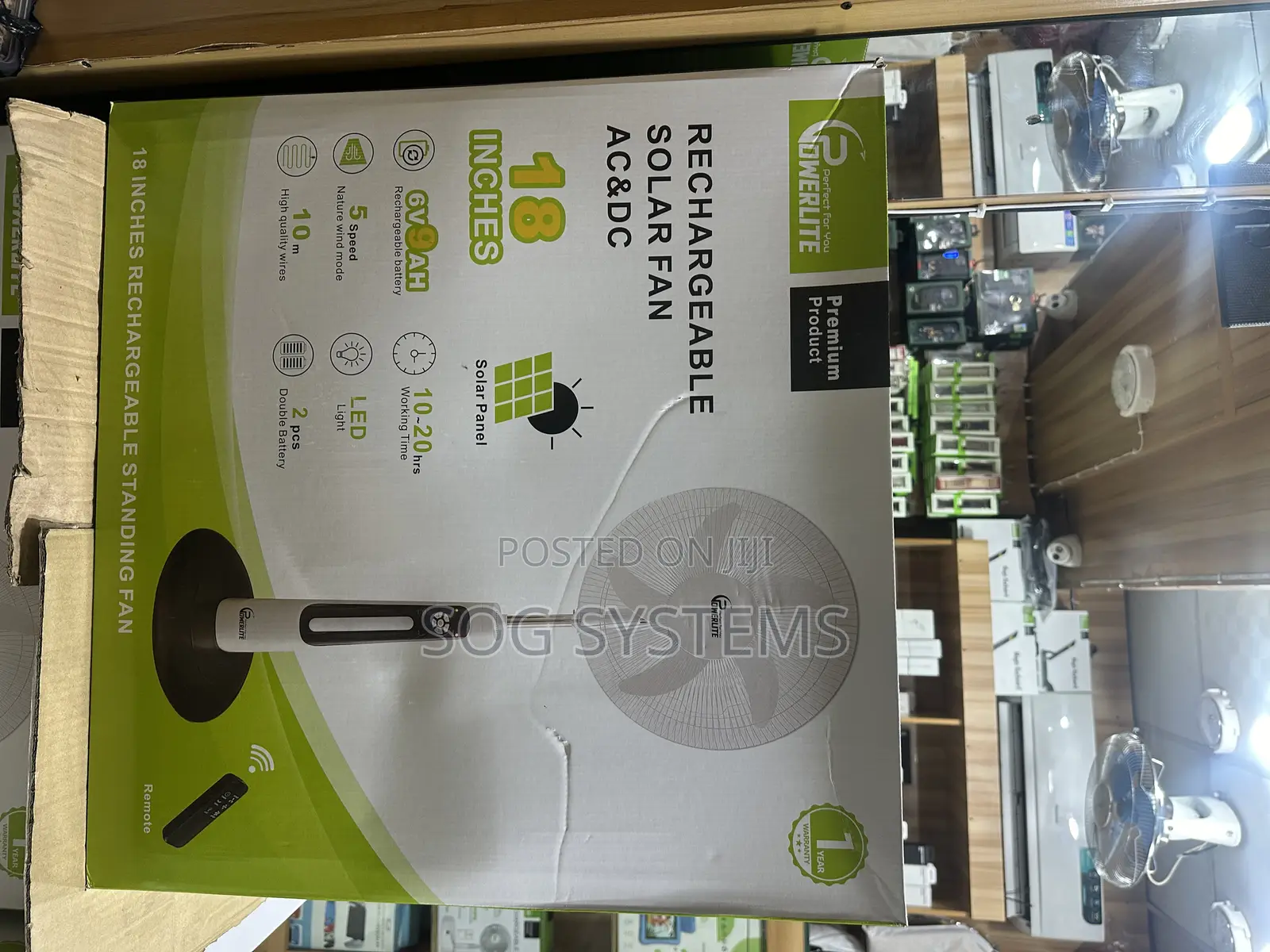 Rechargeable Fan