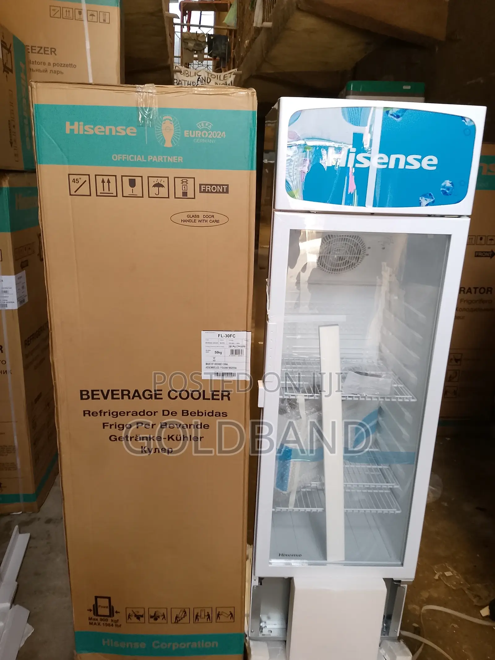 Affordable 222L Hisense Beverage Chiller "Fl30fc"