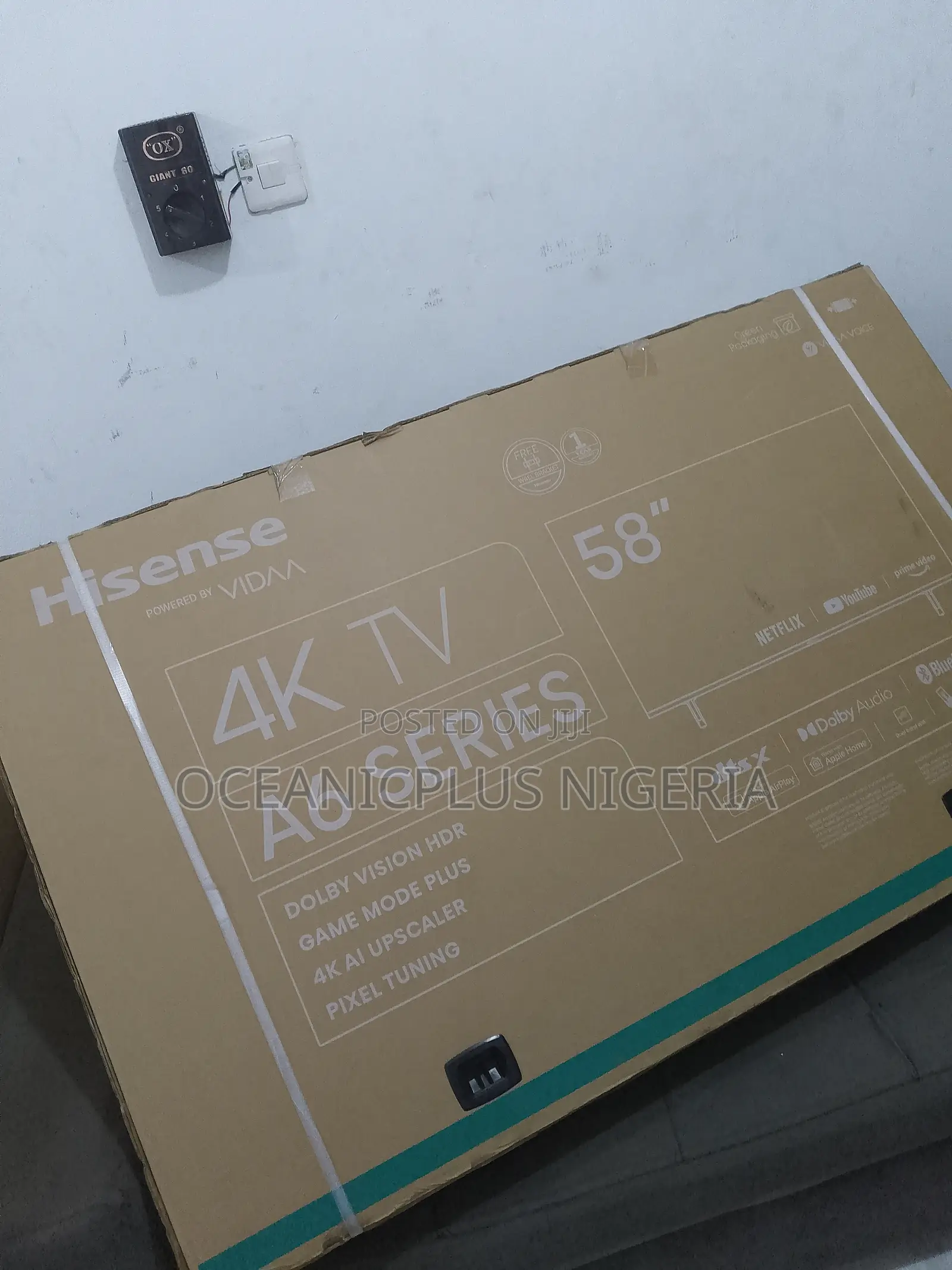 Sweet Deal Hisense 58inches Resolution Smart TV
