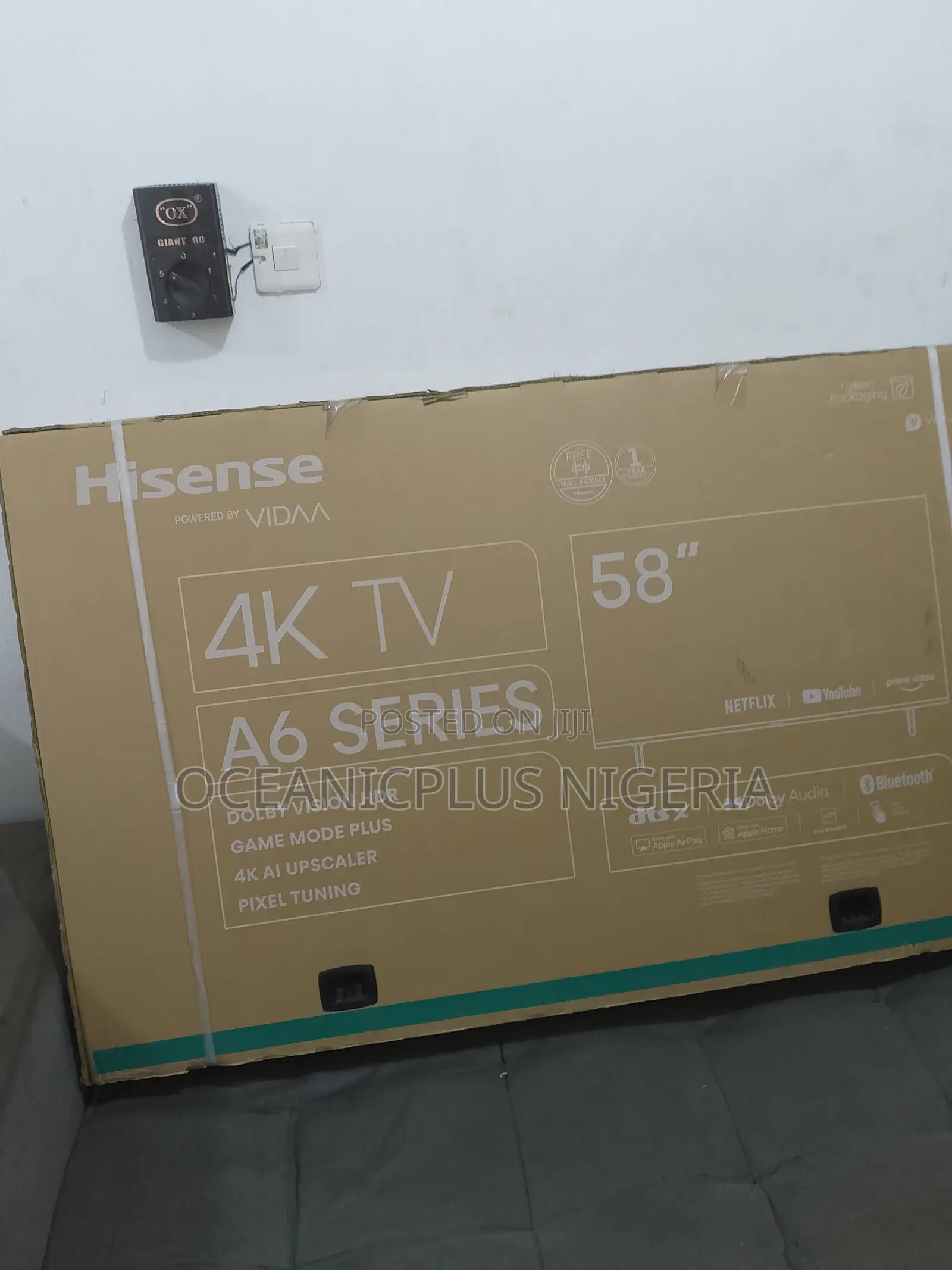 Highly Recommended Hisense 58inches Smart TV