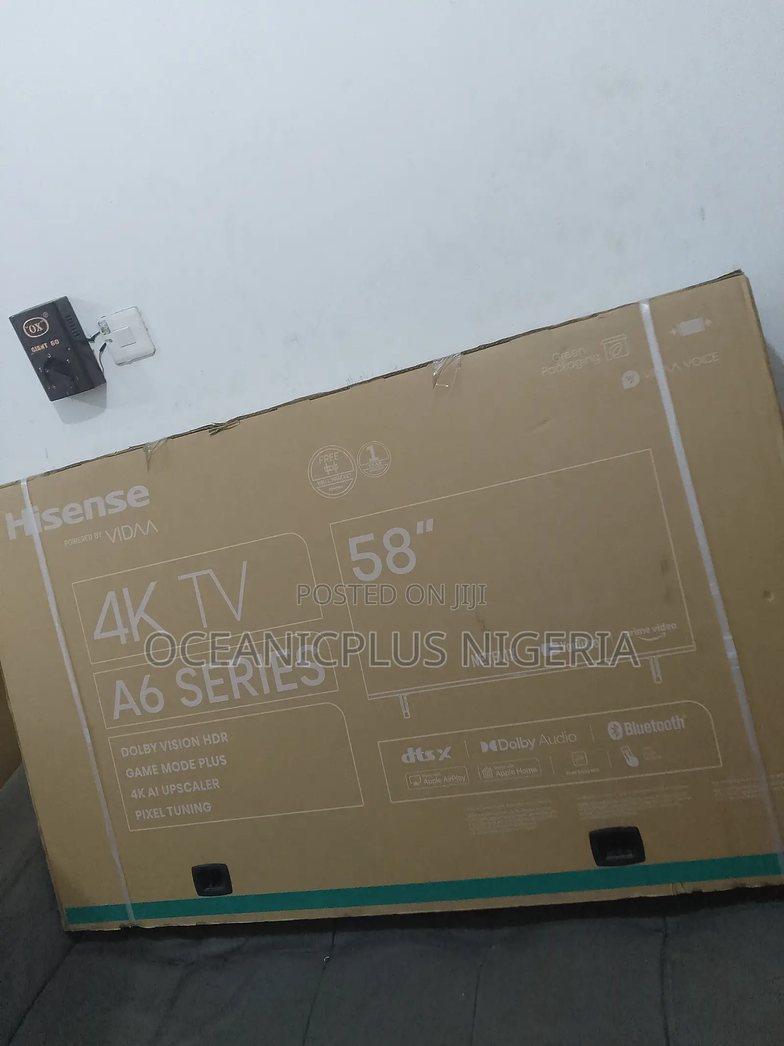Portable and Classic Hisense 58inches Resolution Smart TV