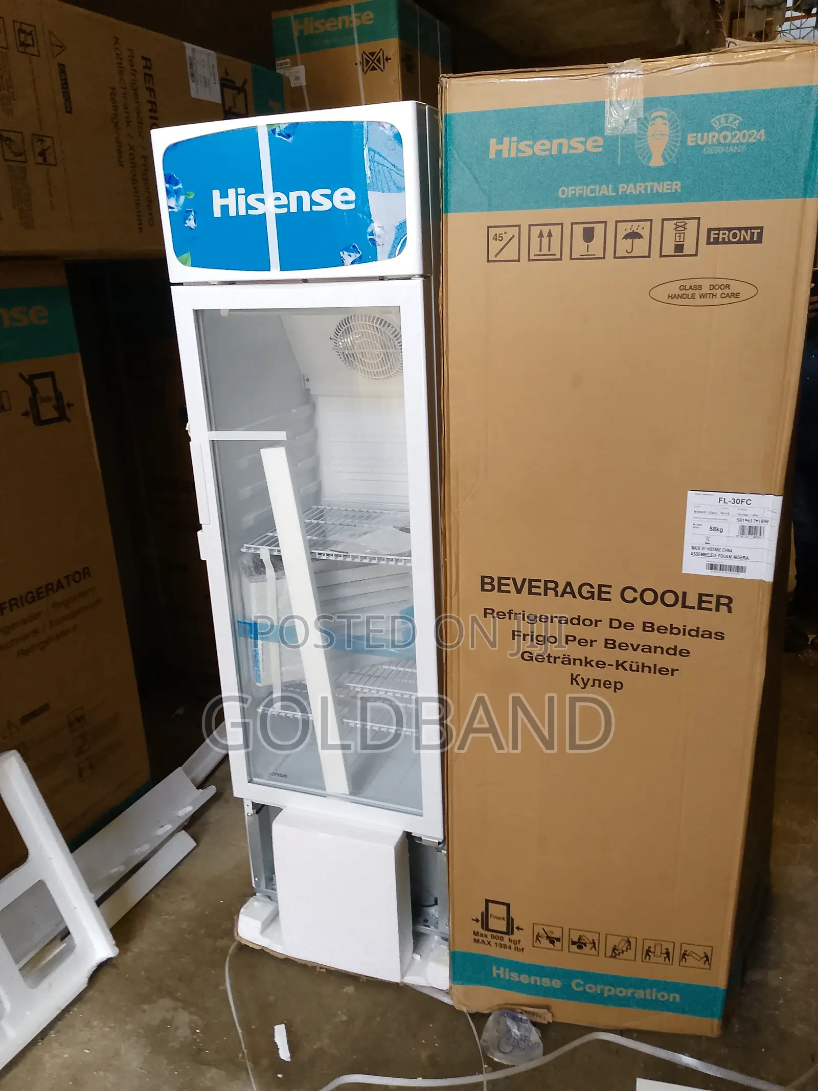 Trendy 222L Hisense Beverage Chiller "Fl30fc"