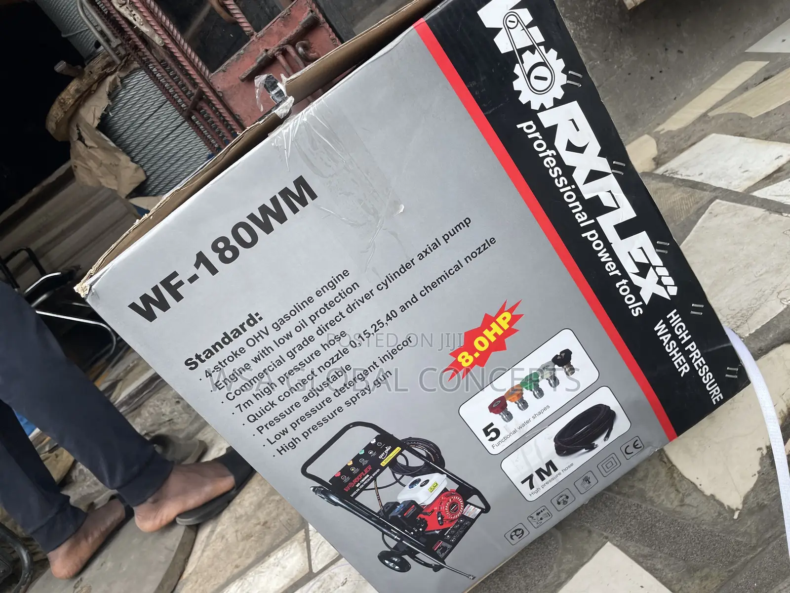 8.0hp Gasoline Pressure Washer Workflex