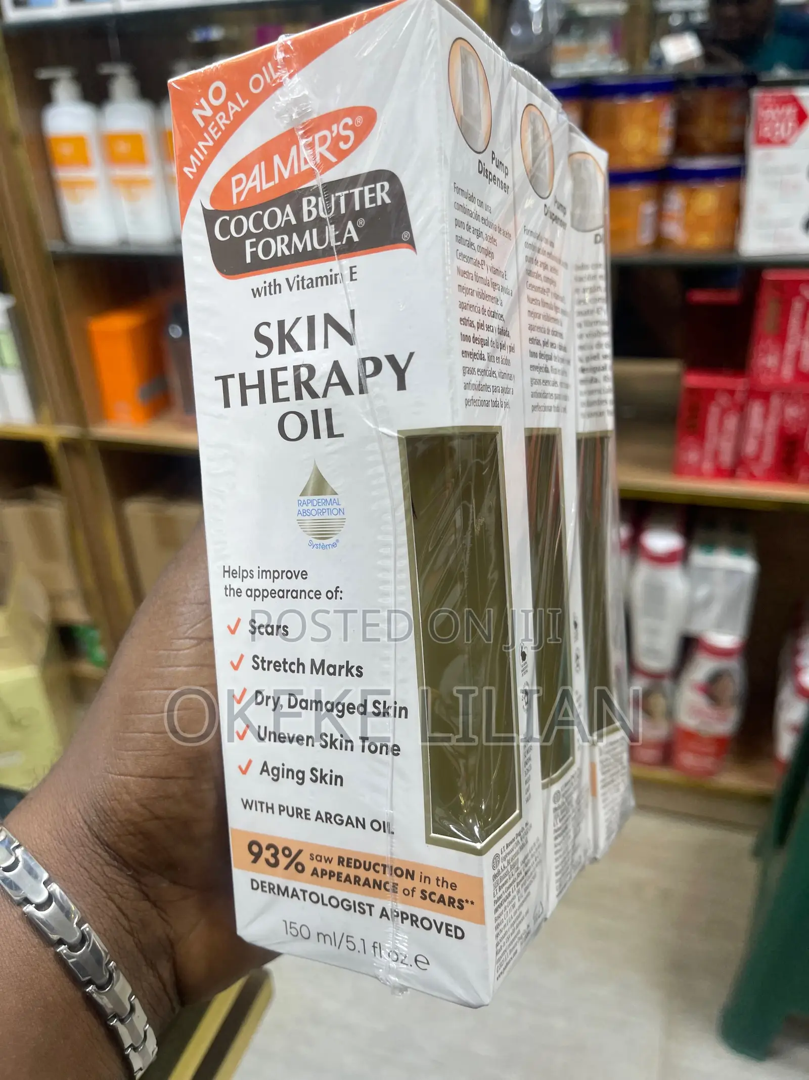 Palmer's Cocoa Butter Formulawith Vitamine Therapy Oil 150ML