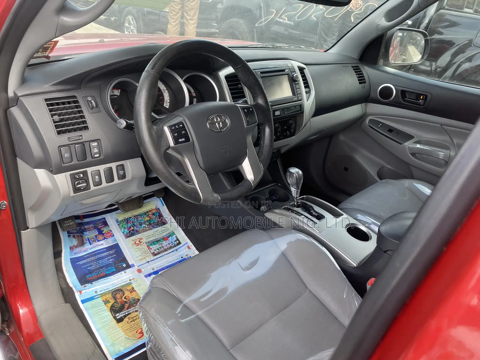 Toyota Tacoma 2013 Red
