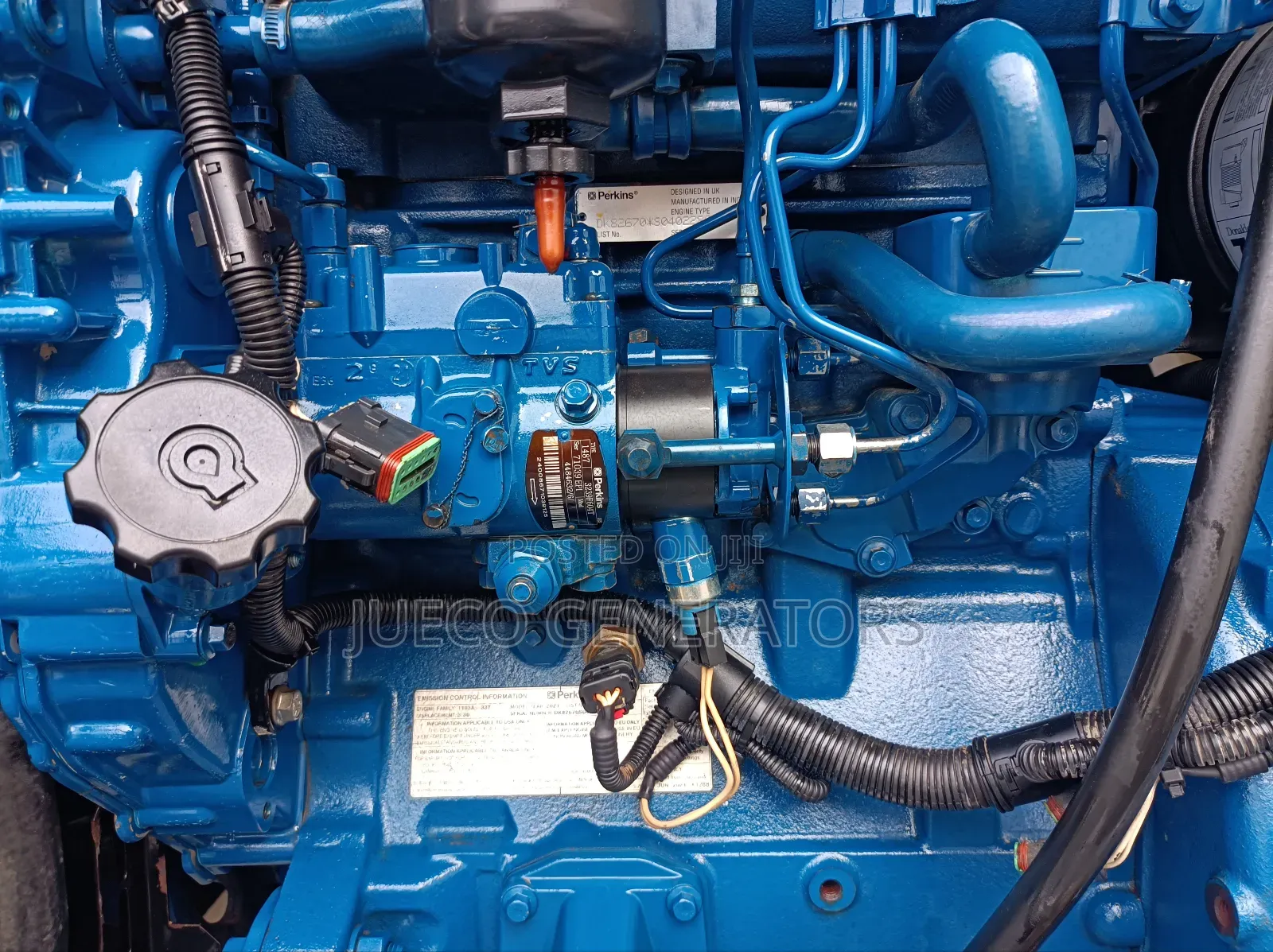 60kva Perkins Fg Wilson Soundproof Generator for Sale