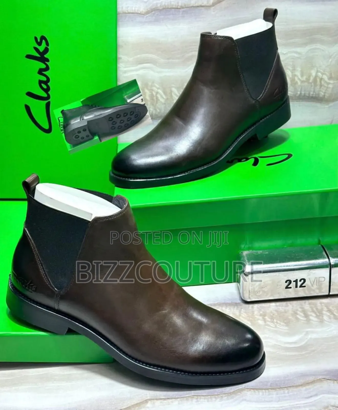 Original Clarks Chelsea Boots Available in Store