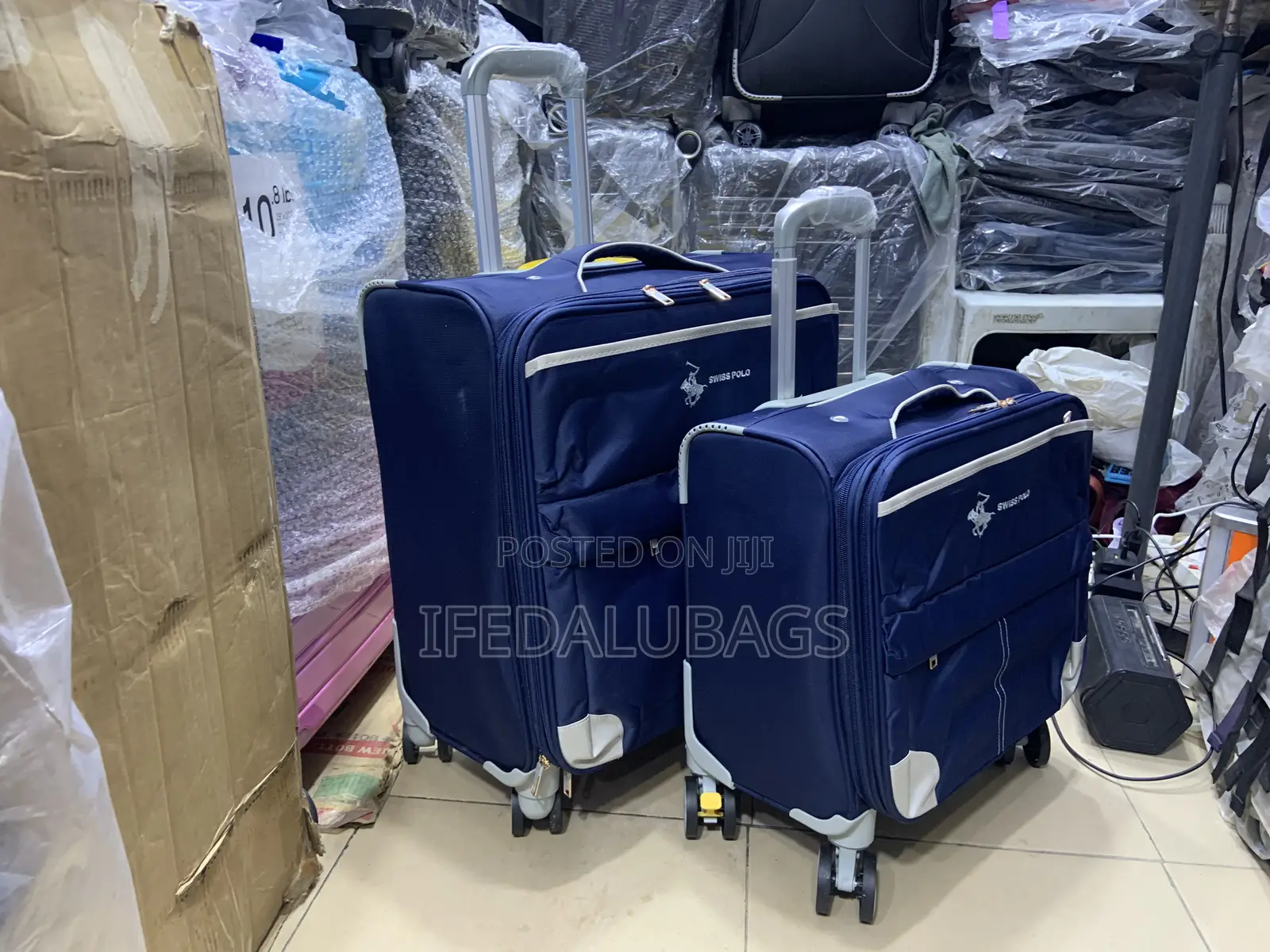 Set of Swiss Polo Pilot Travel Luggage