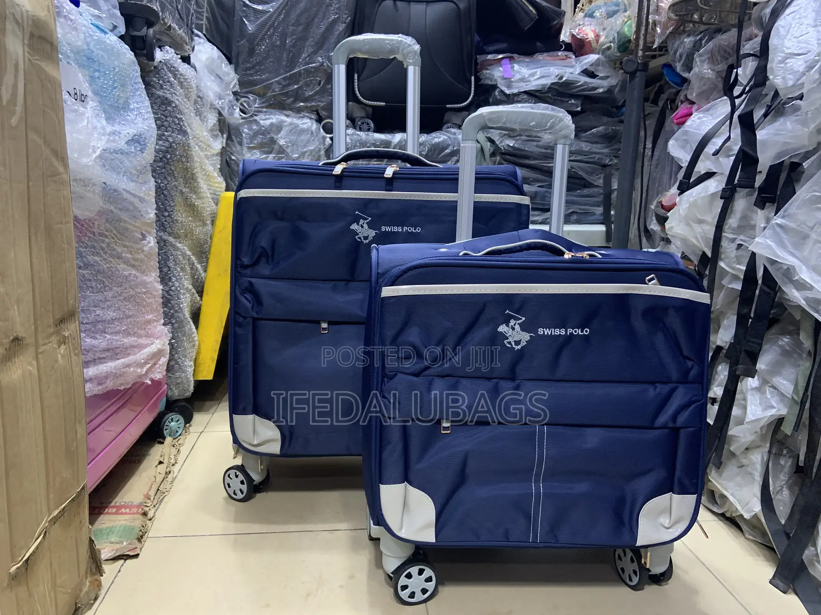 Set of Swiss Polo Pilot Travel Luggage