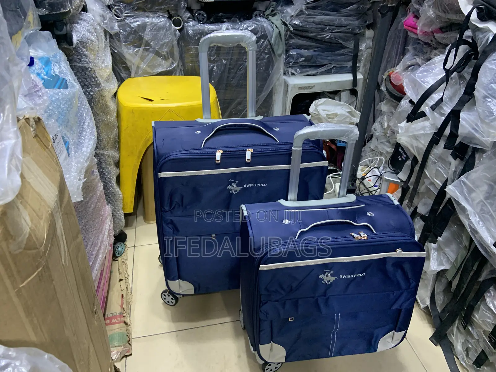 Set of Swiss Polo Pilot Travel Luggage