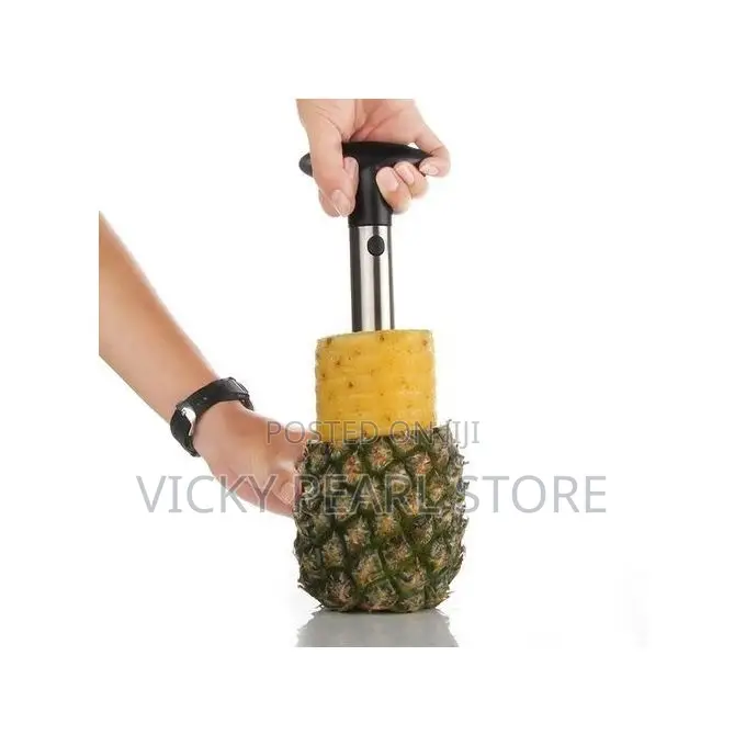 Pineapple Slicer and Peeler for Easy Removal