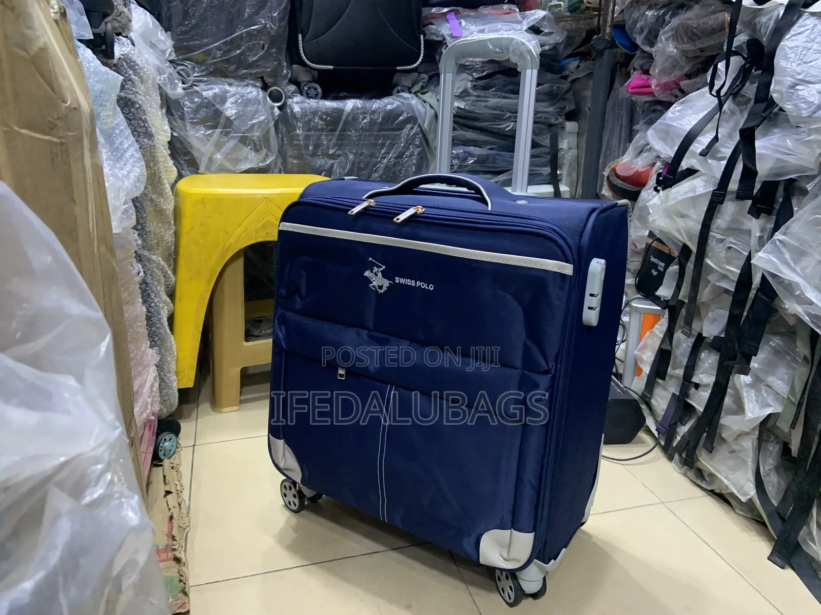 Medium Size Swiss Polo Pilot Travel Luggage
