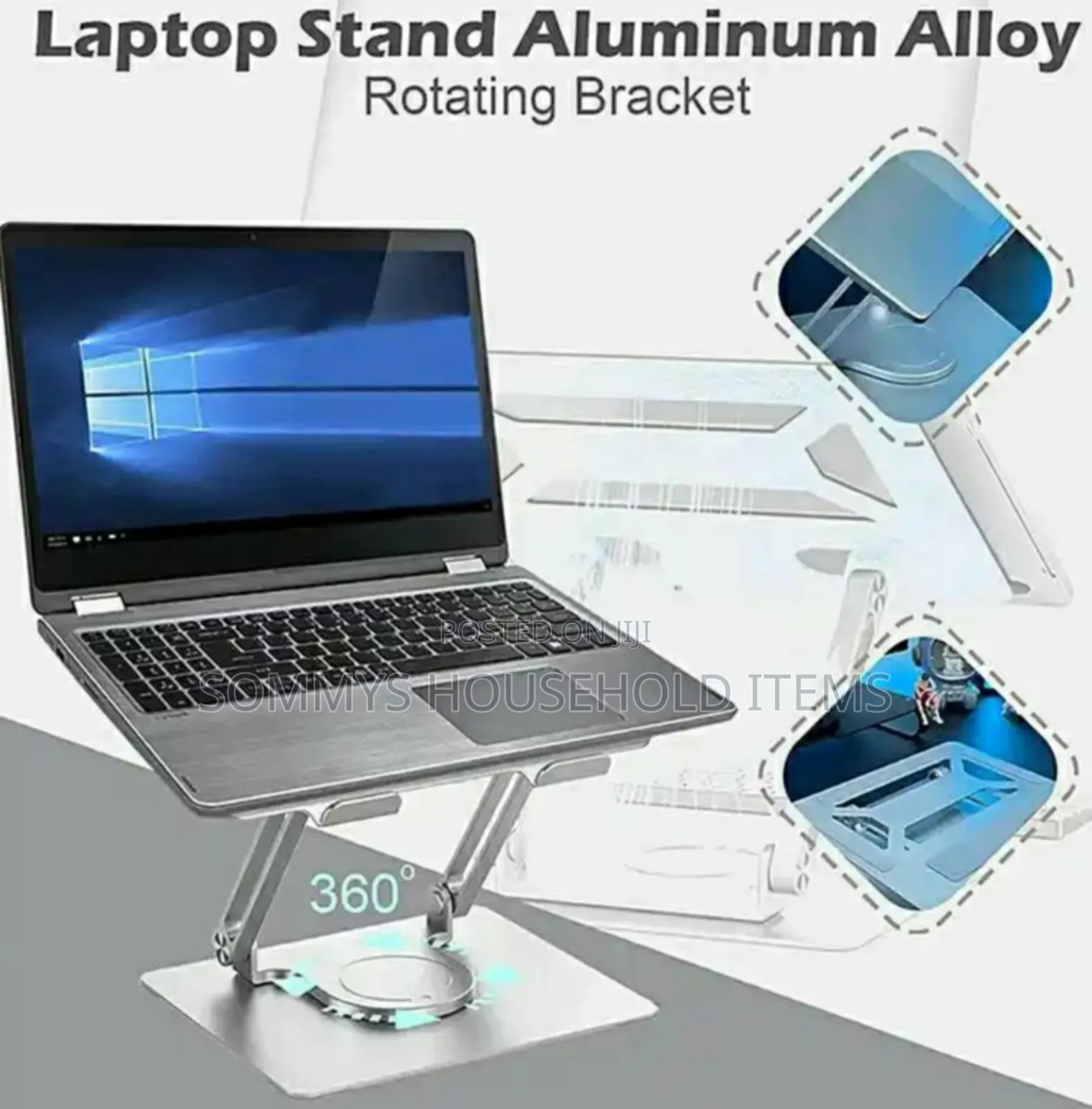 360° Rotating Laptop/Tablets Stand