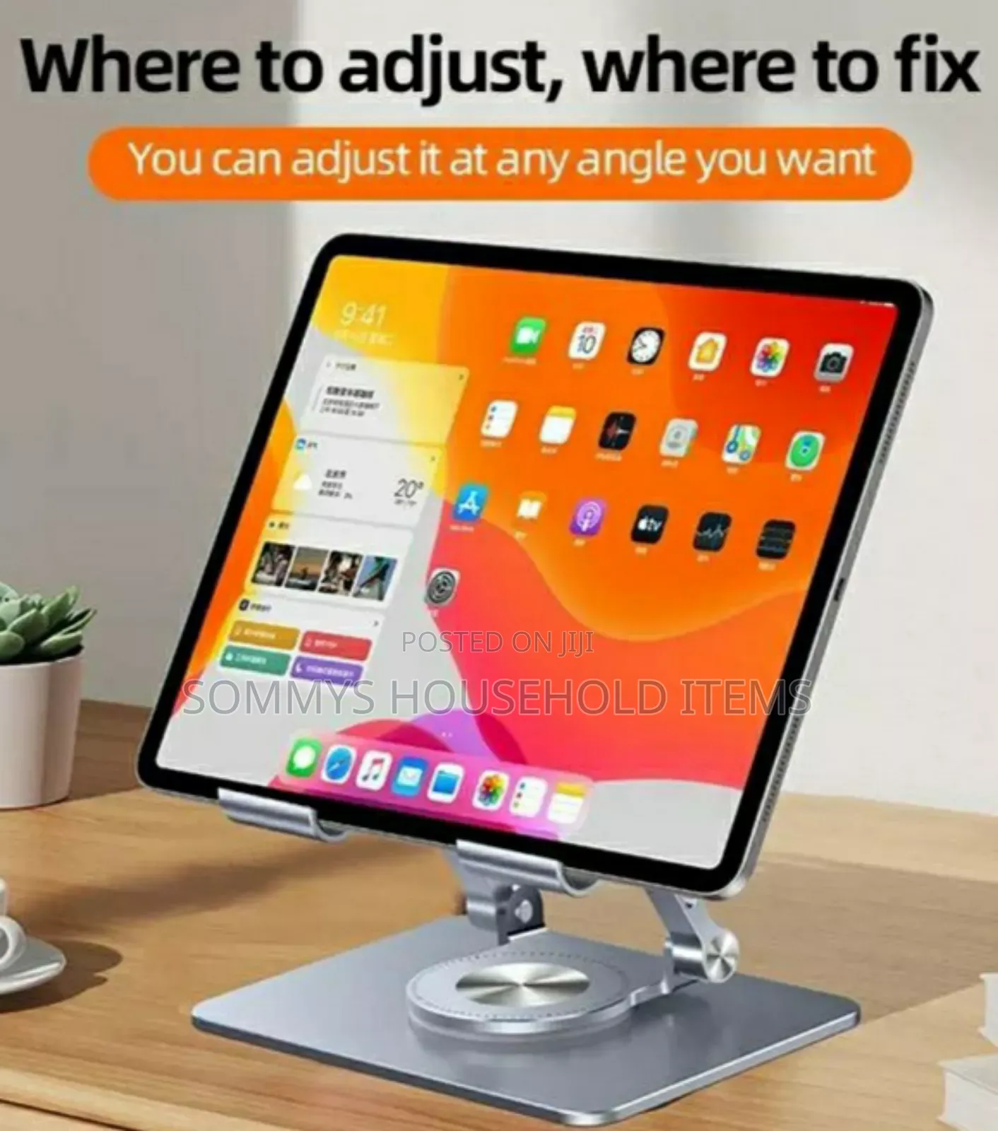 360° Rotating Laptop/Tablets Stand