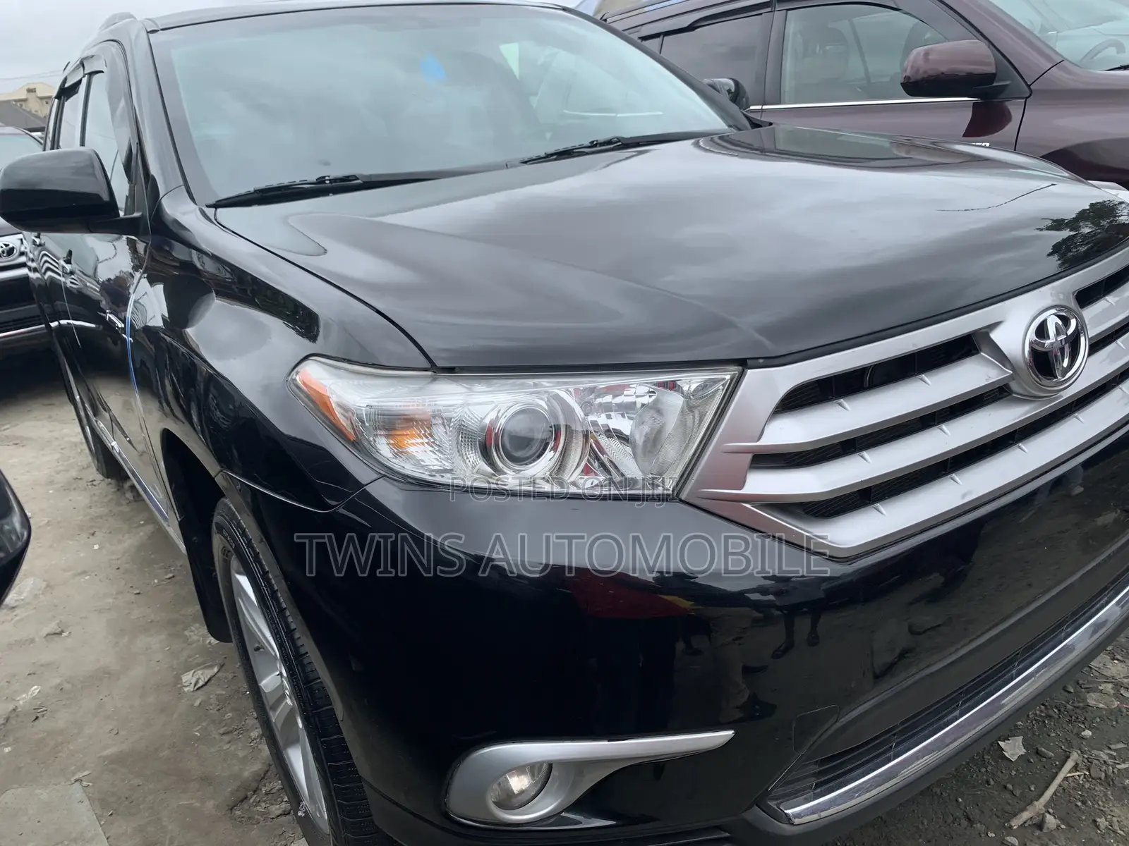 Toyota Highlander 3.5L 4WD 2013 Black