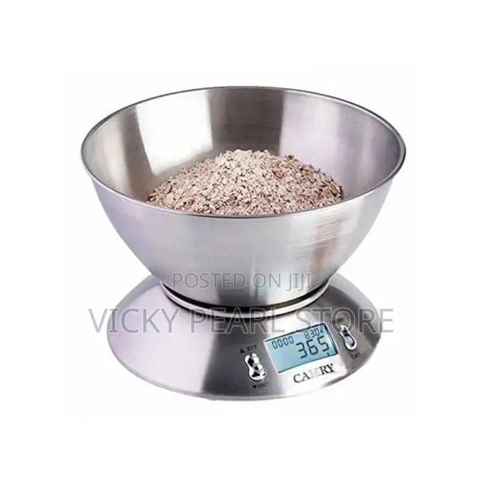 Camry 5kg Digital Kitchen Scale With Mixing Bowl