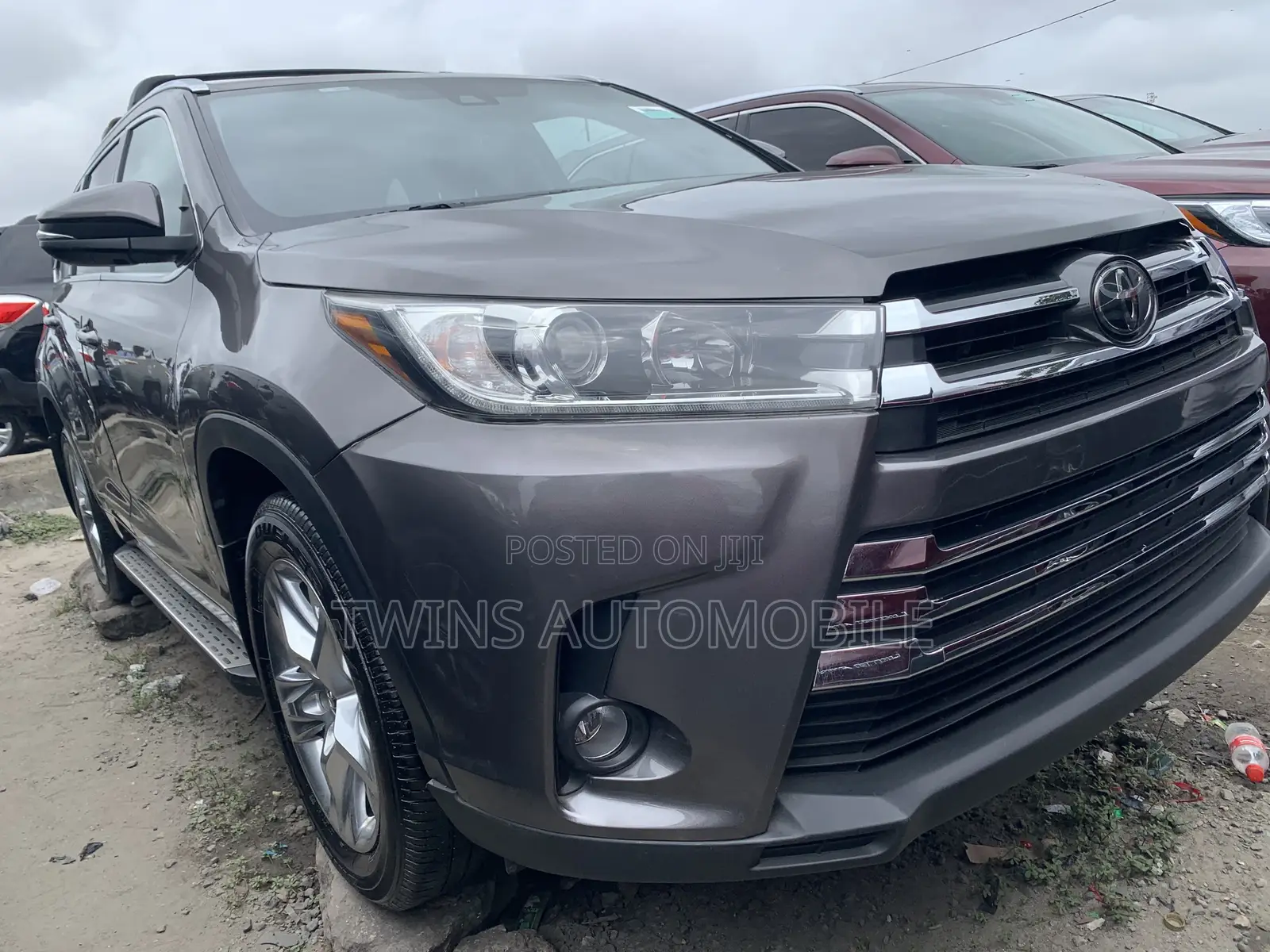 Toyota Highlander Limited Platinum 4x4 V6 (3.5L 6cyl 8A) 2017 Gray