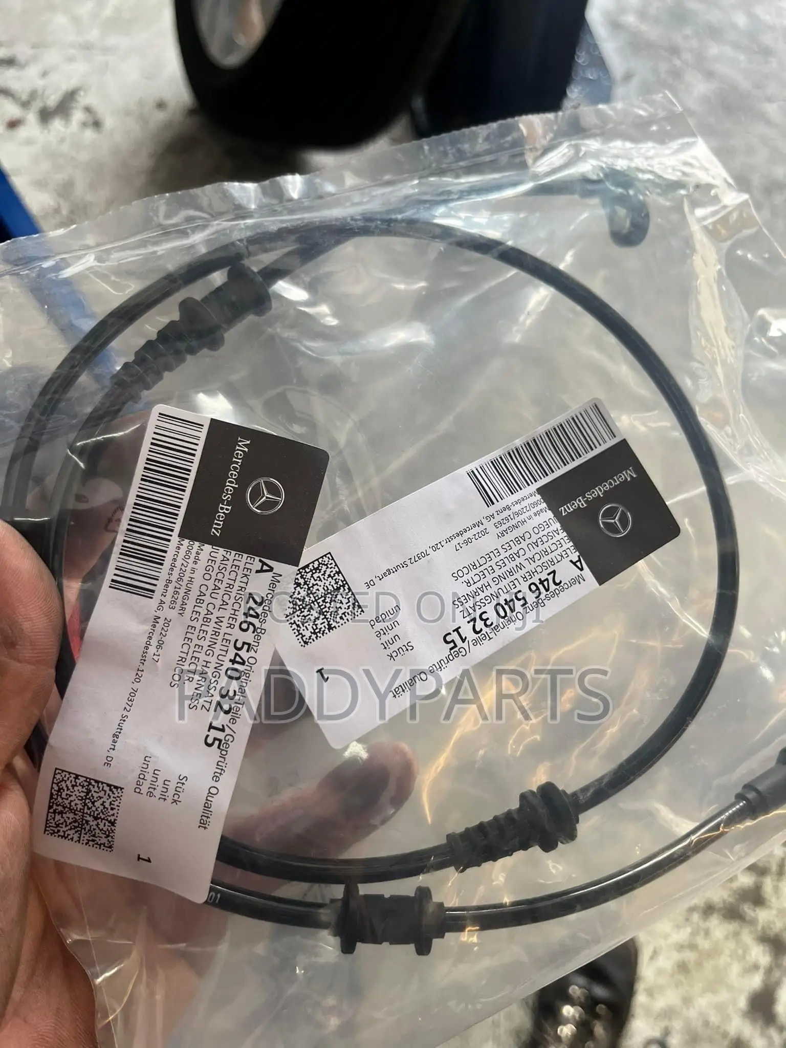 Mercedes Benz GLA250 Abs Wheel Speed Sensor