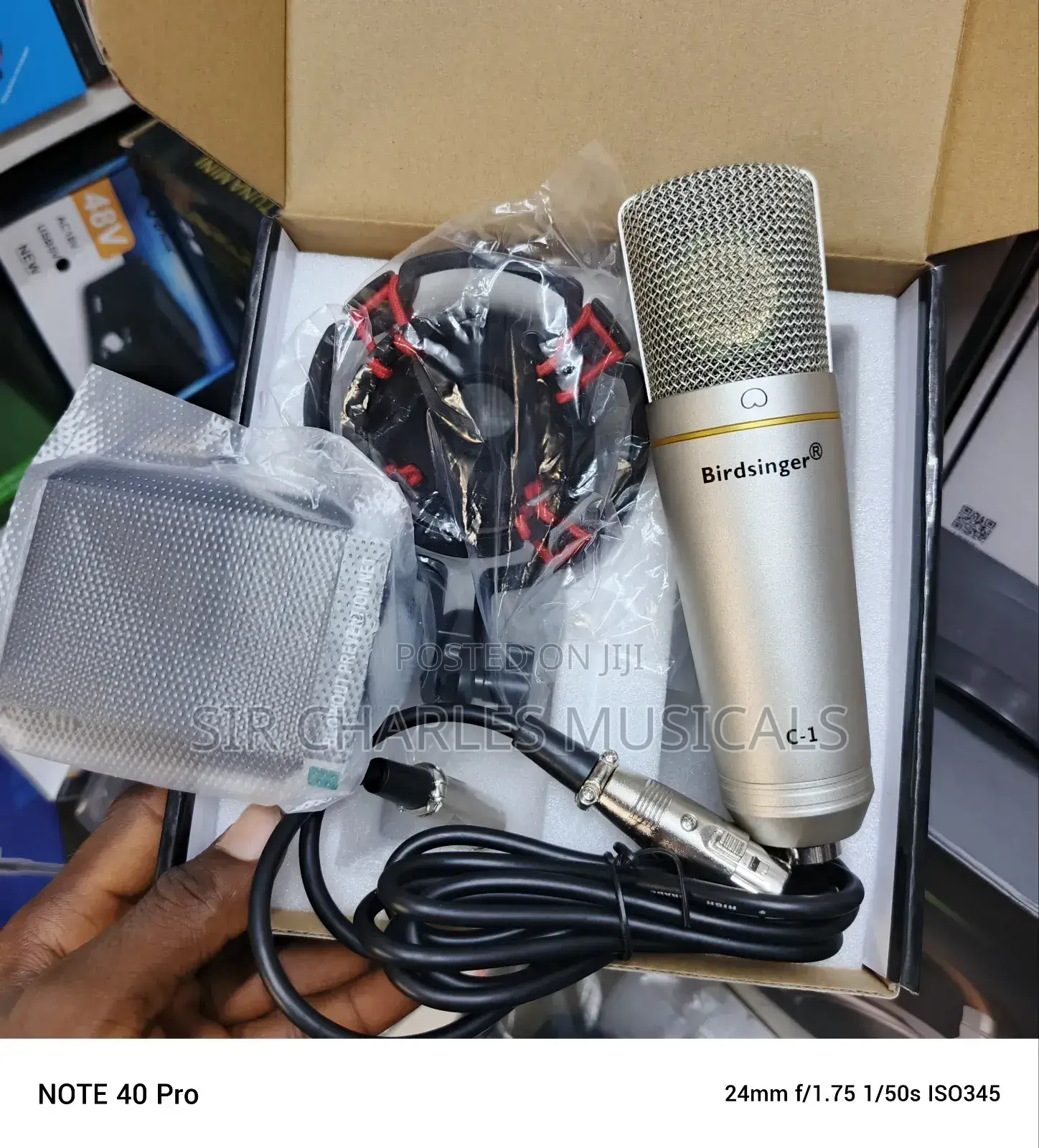 Original Birdsinger C-1 Condenser Studio Microphone