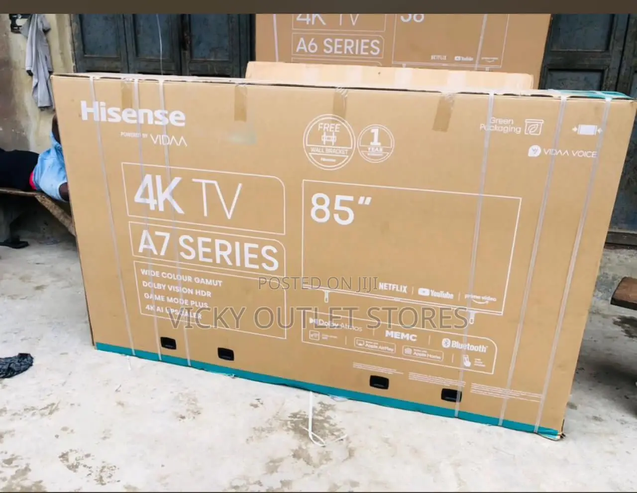 Hisense 85” Inches UHD4K Smart Tv