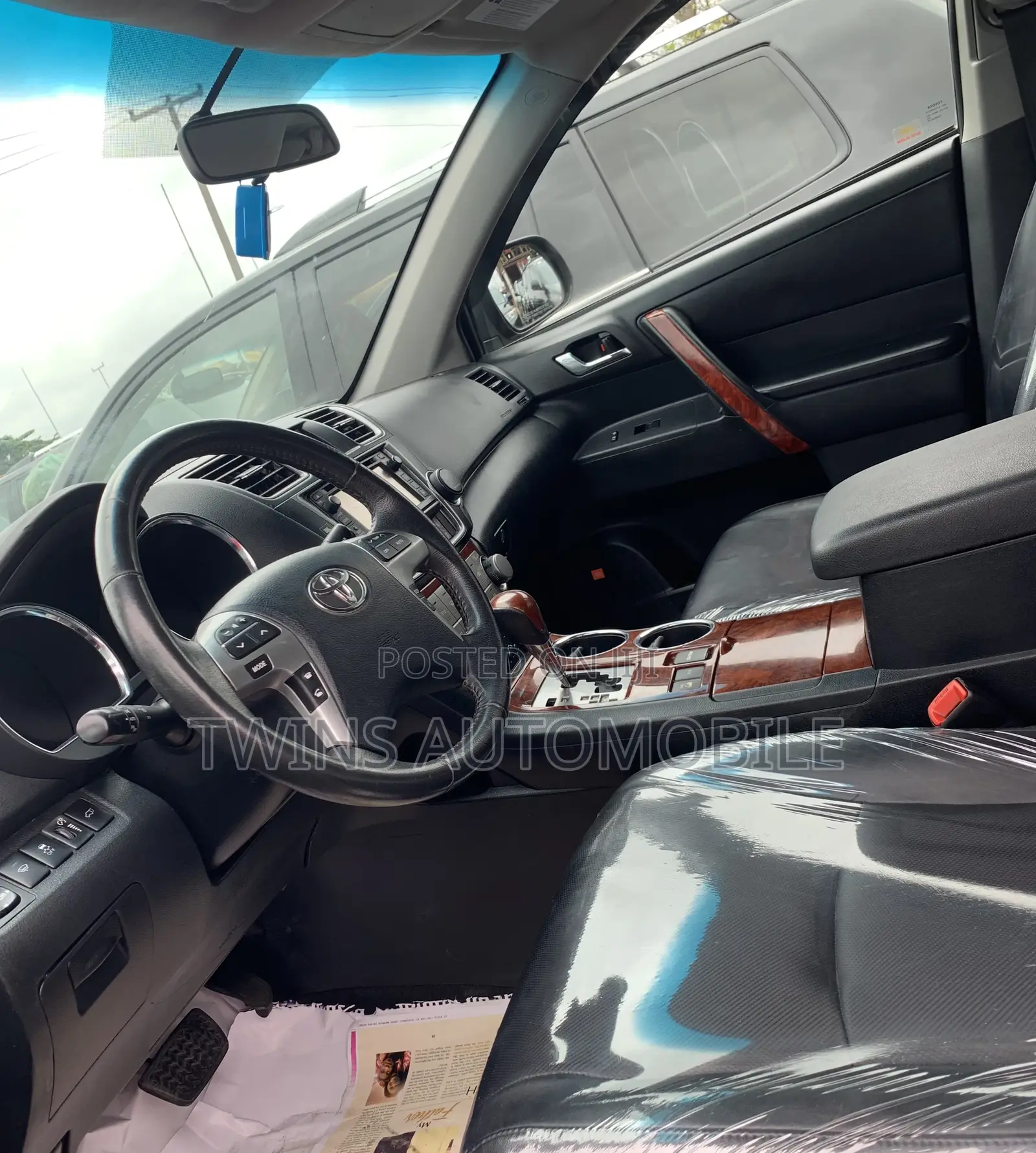 Toyota Highlander 3.5L 4WD 2013 Black