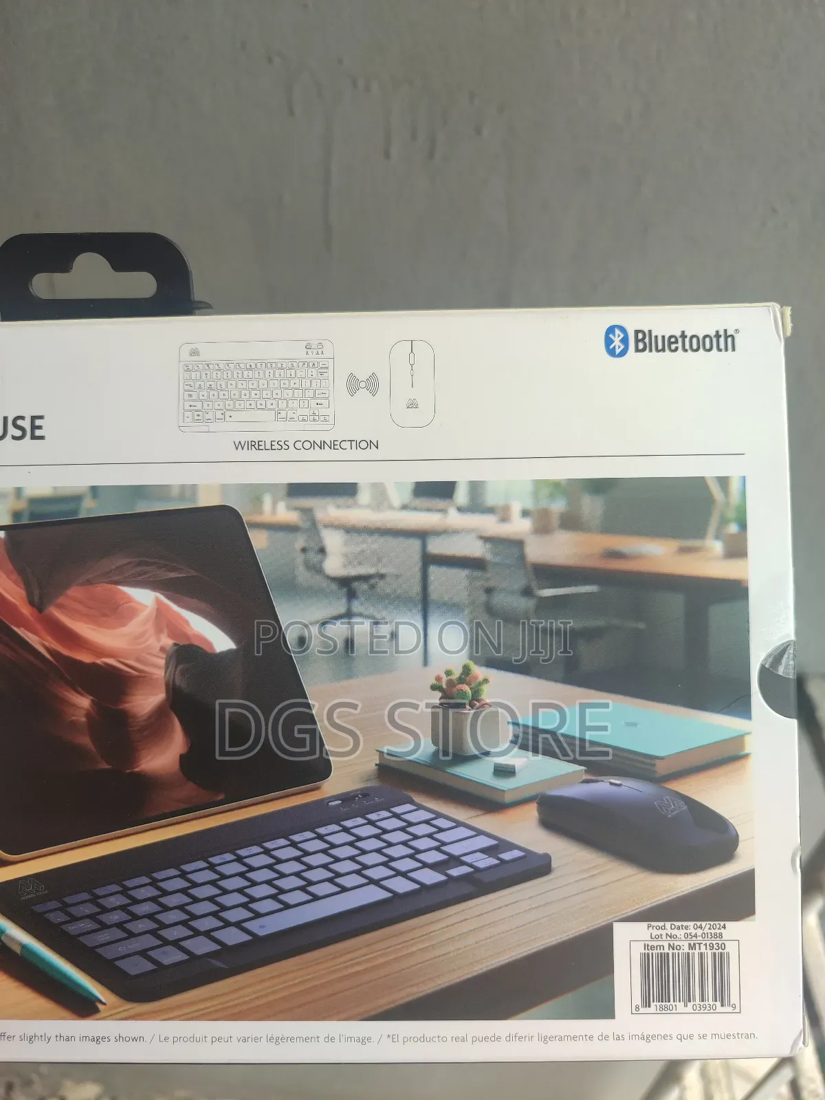 Modern Touch 2in1 Bluetooth Keyboard and Mouse