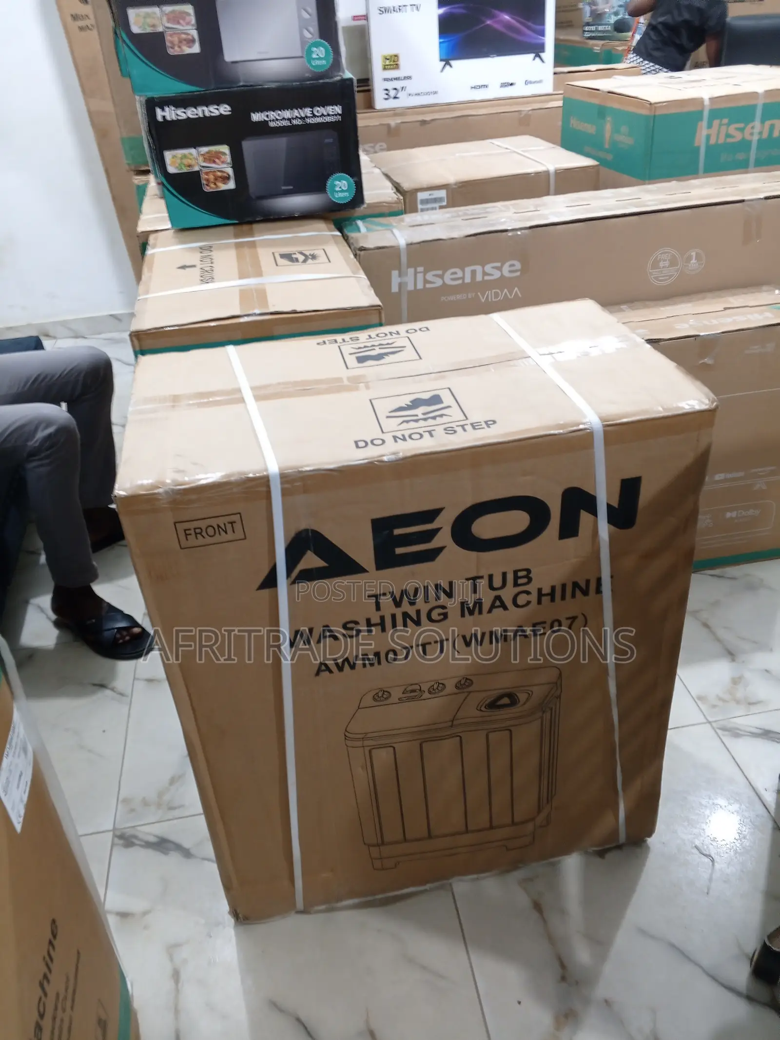 Durable Aeon 7kg Twin Tub Washing Machine