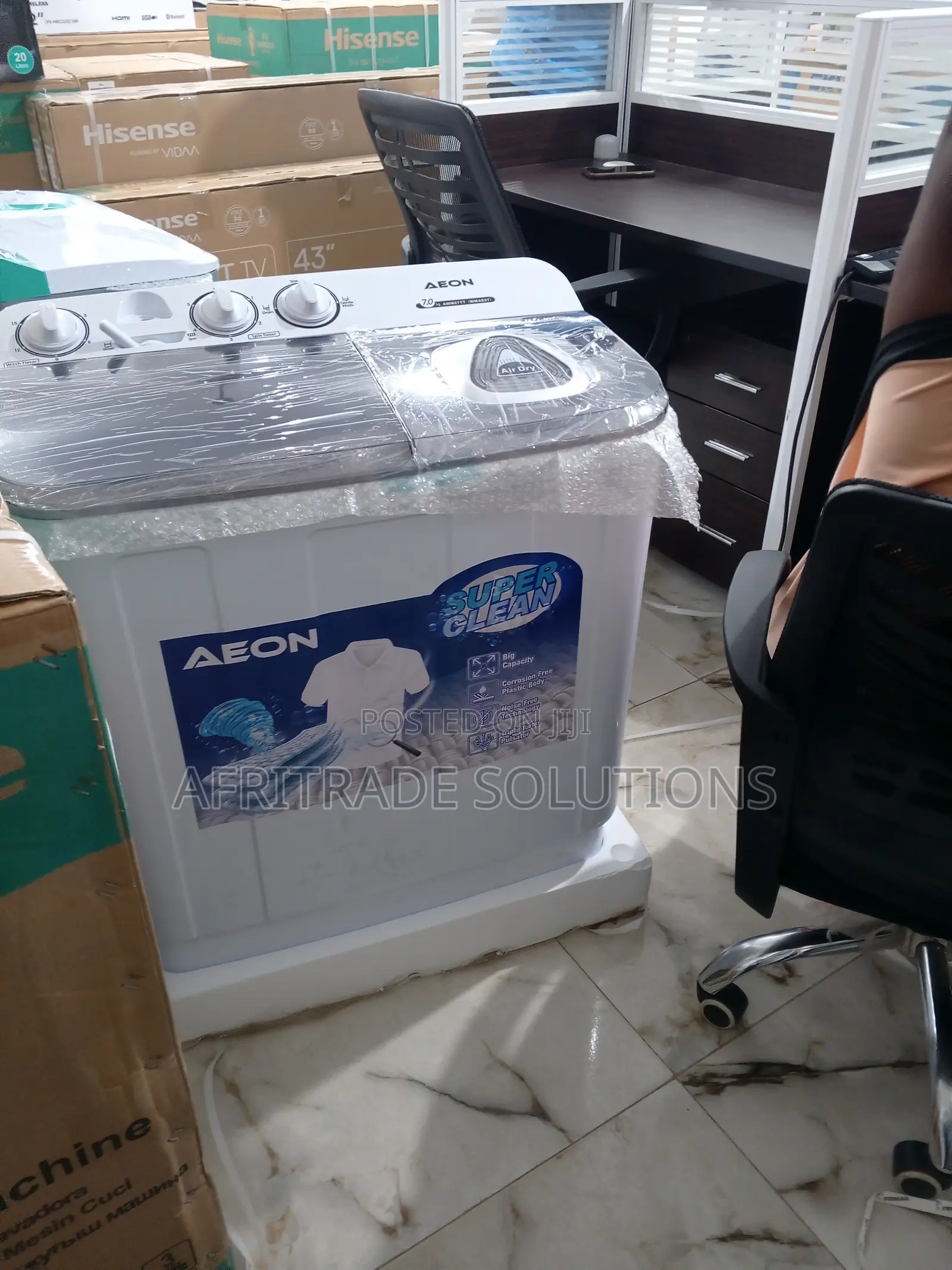 Aeon 7kg Twin Tub Washing Machine- Easy to Use