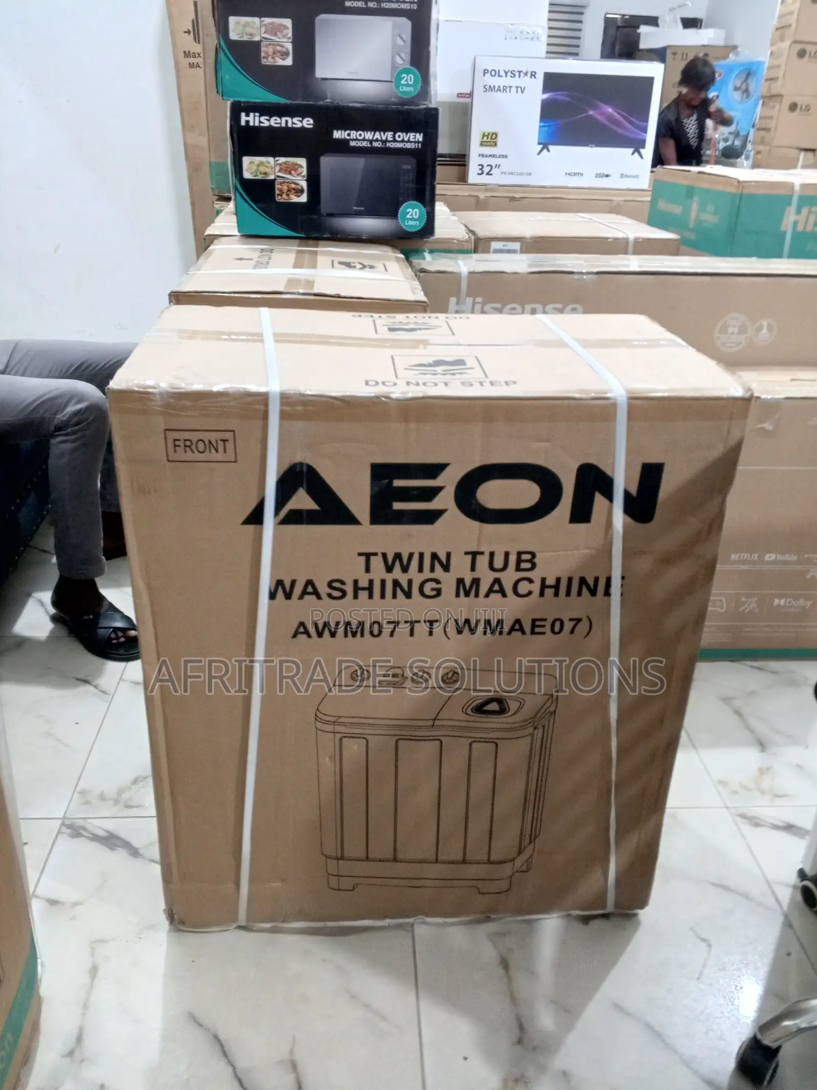 Aeon 7kg Twin Tub Washing Machine- Easy to Use