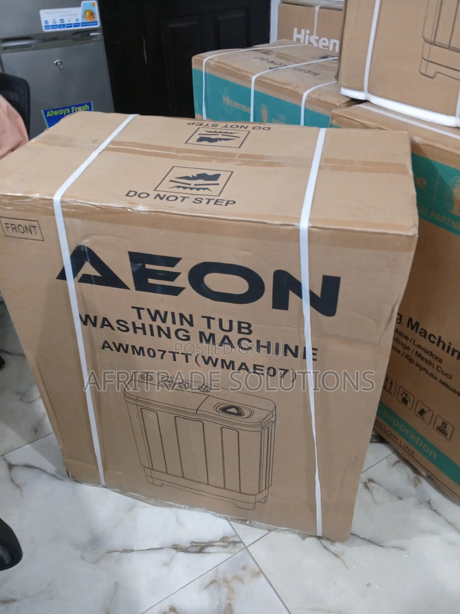 Aeon 7kg Twin Tub Washing Machine- Wash Spin
