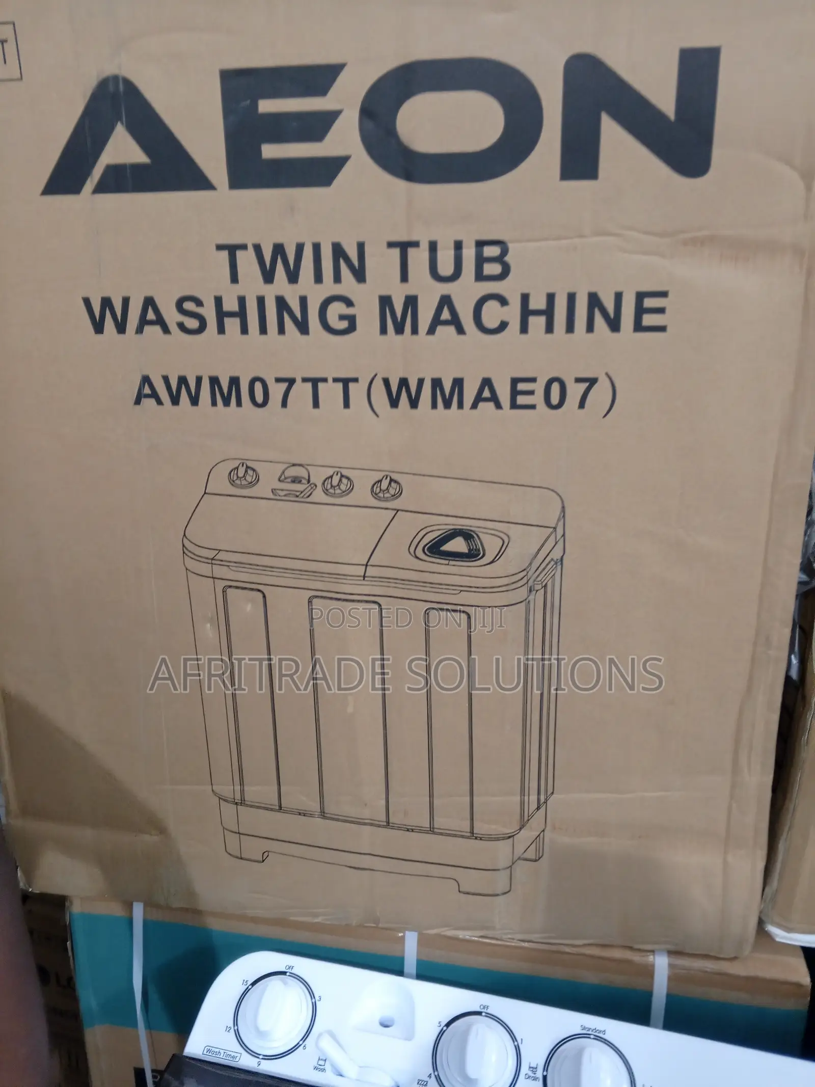 Affordable Aeon 7kg Semi-Auto Washing Machine