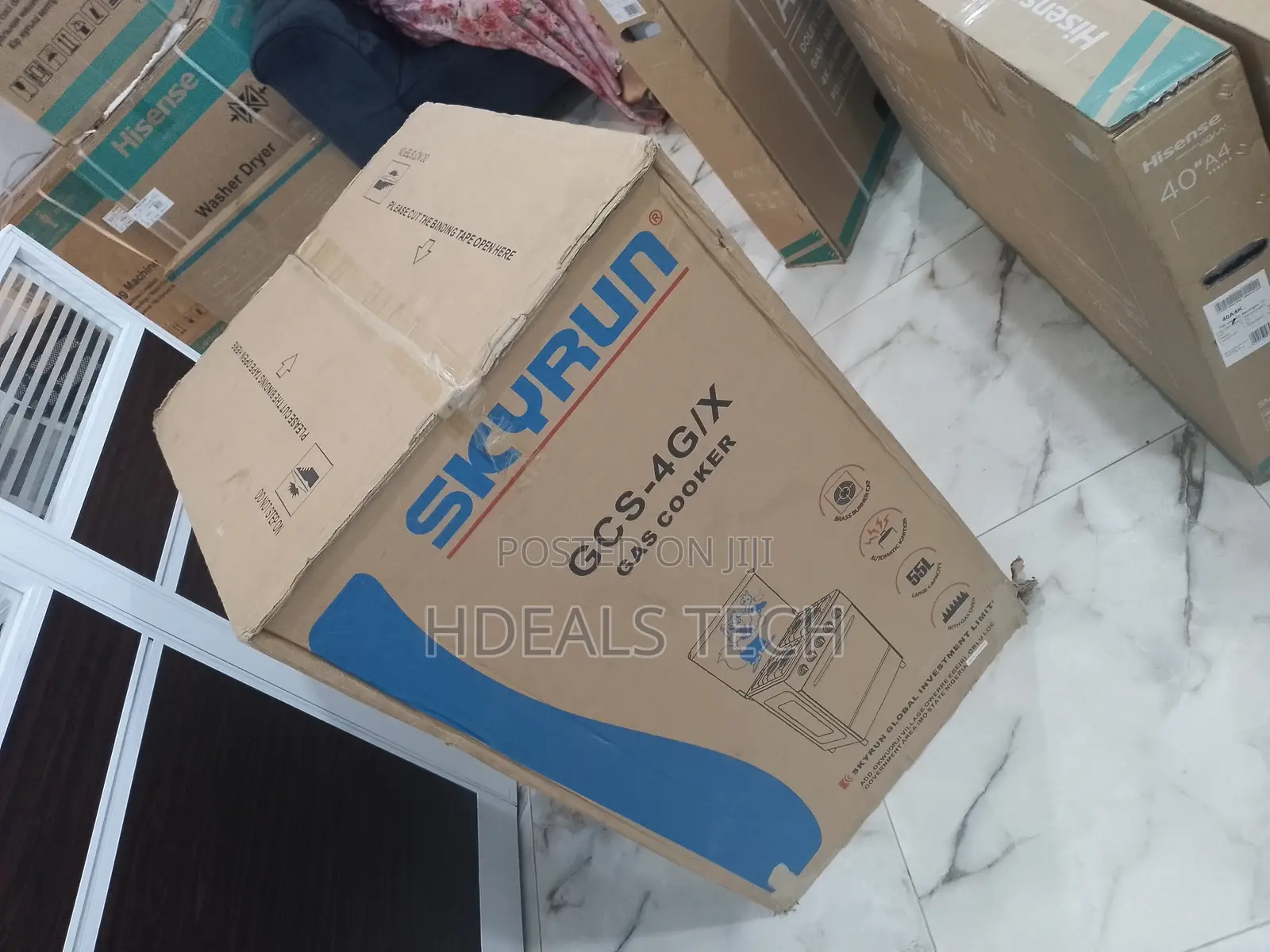 Ultimate GCS-4G/X Gas Cooker - Skyrun