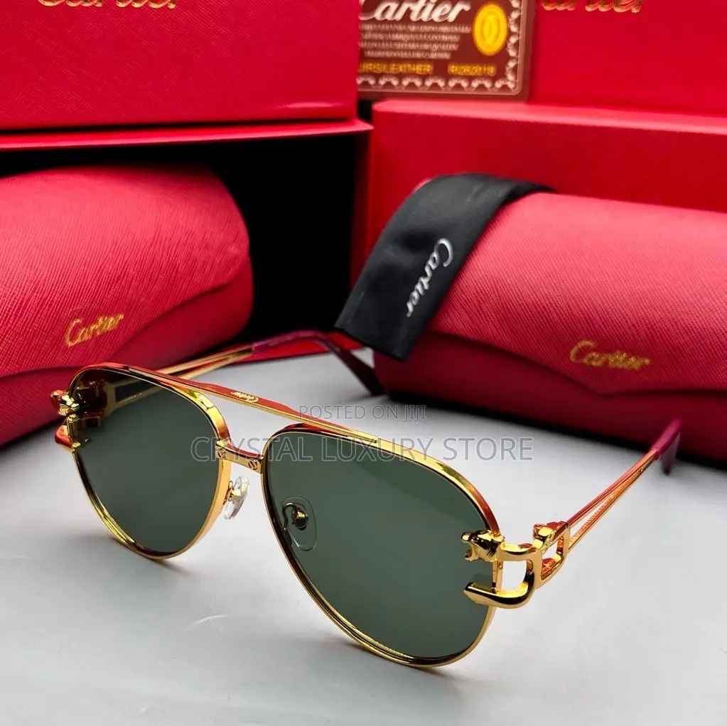 Cartier Quality Luxury Unisex Sunglasses