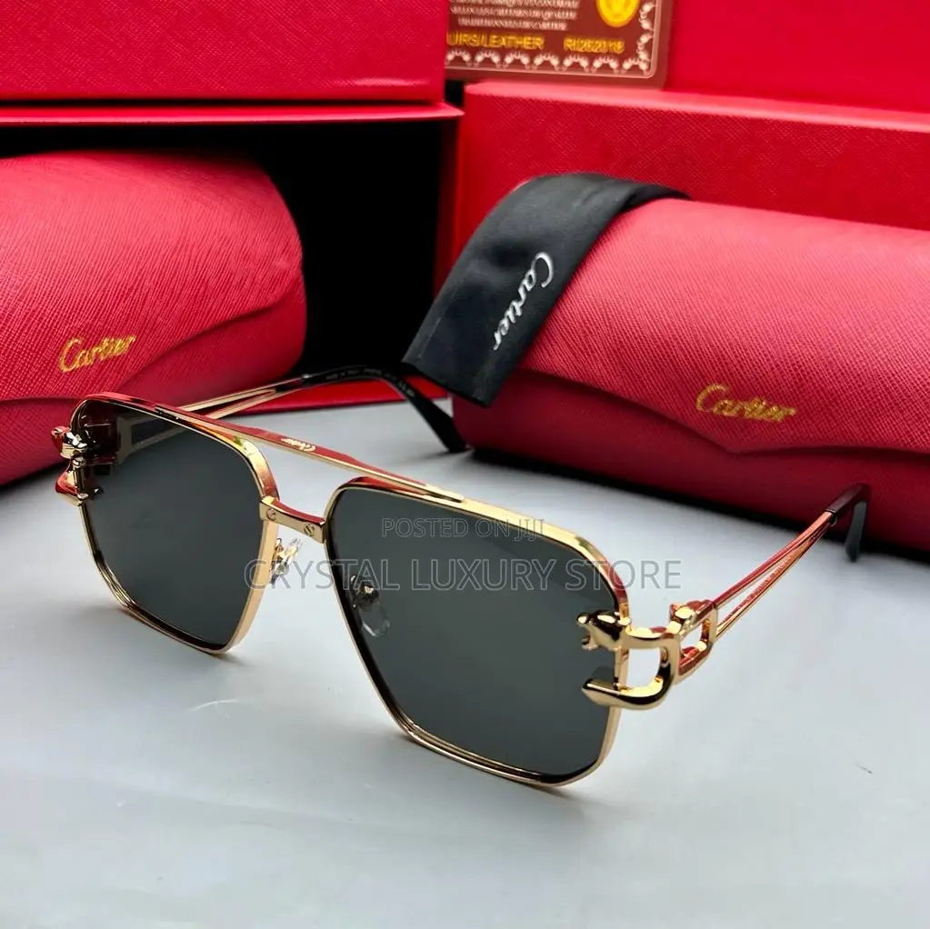 Cartier Quality Luxury Unisex Sunglasses