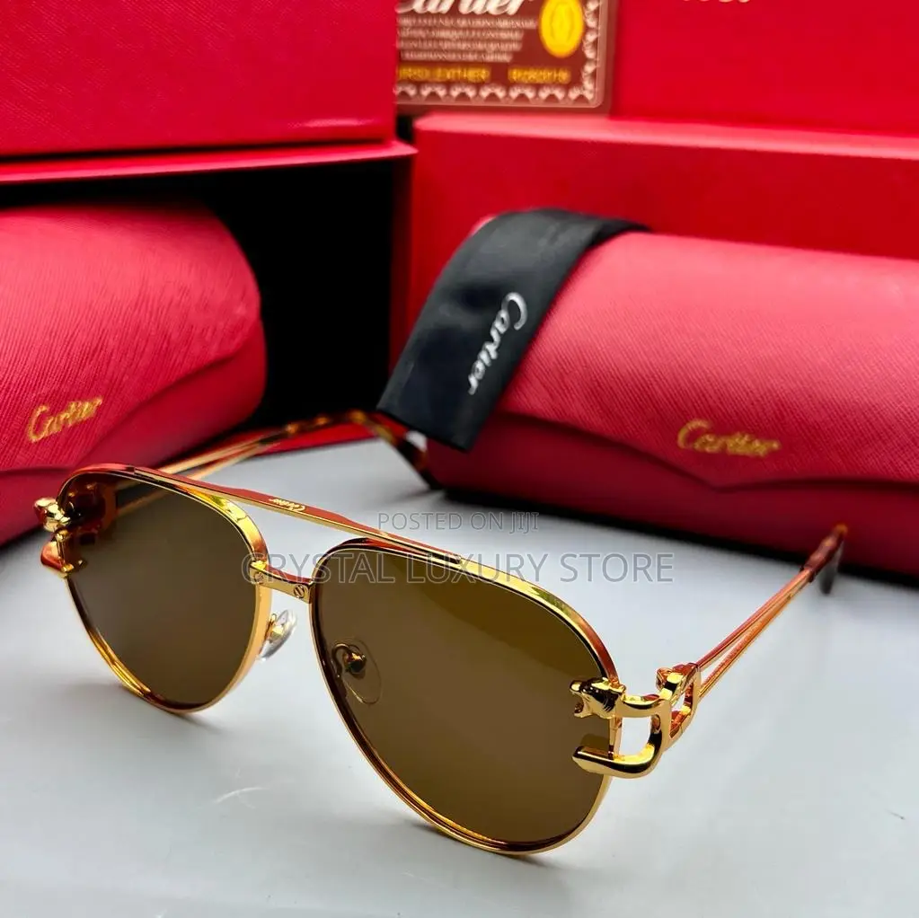 Cartier Quality Luxury Unisex Sunglasses