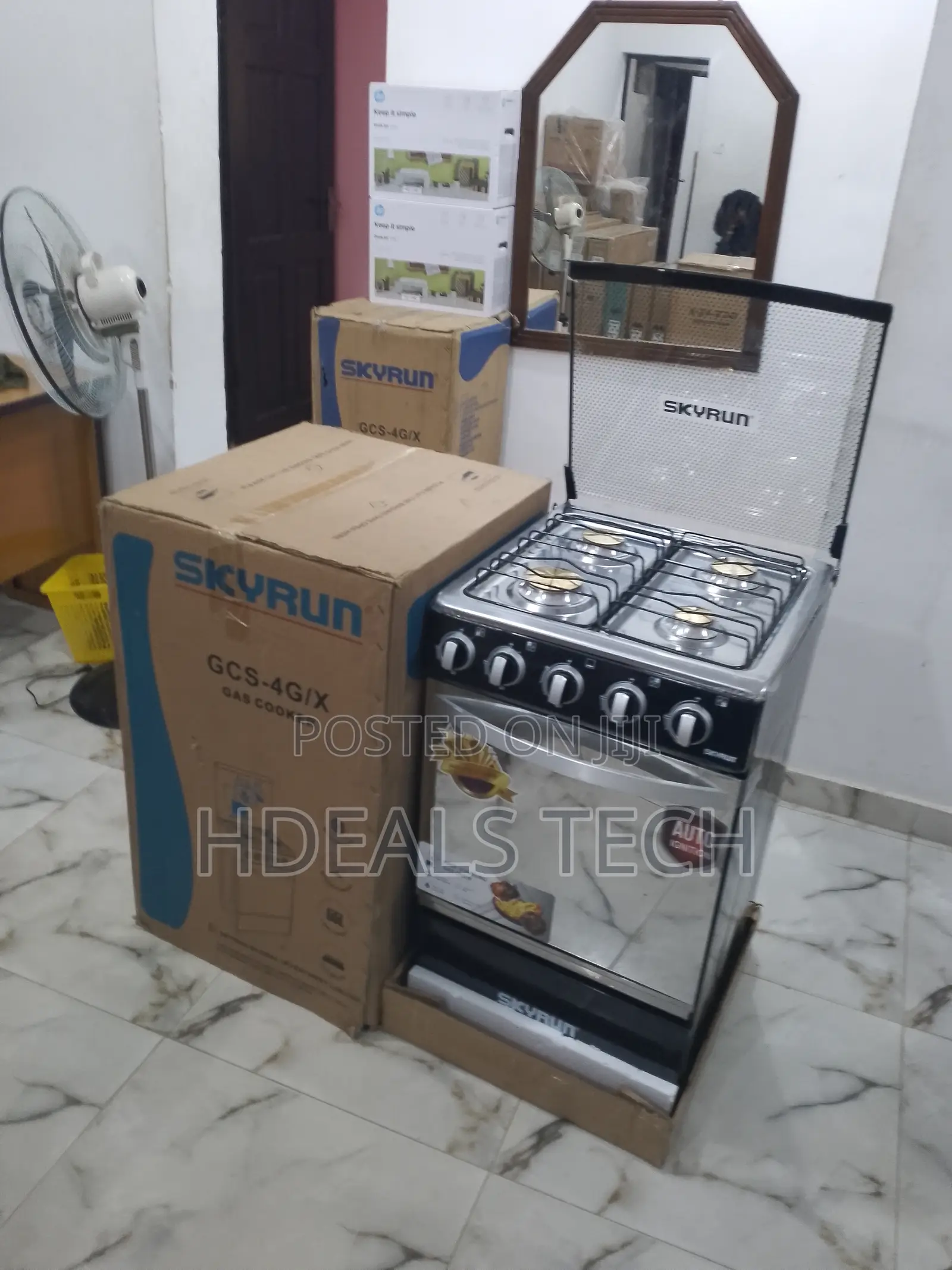 New Most Skyrun 4 Burner Gas Cooker 