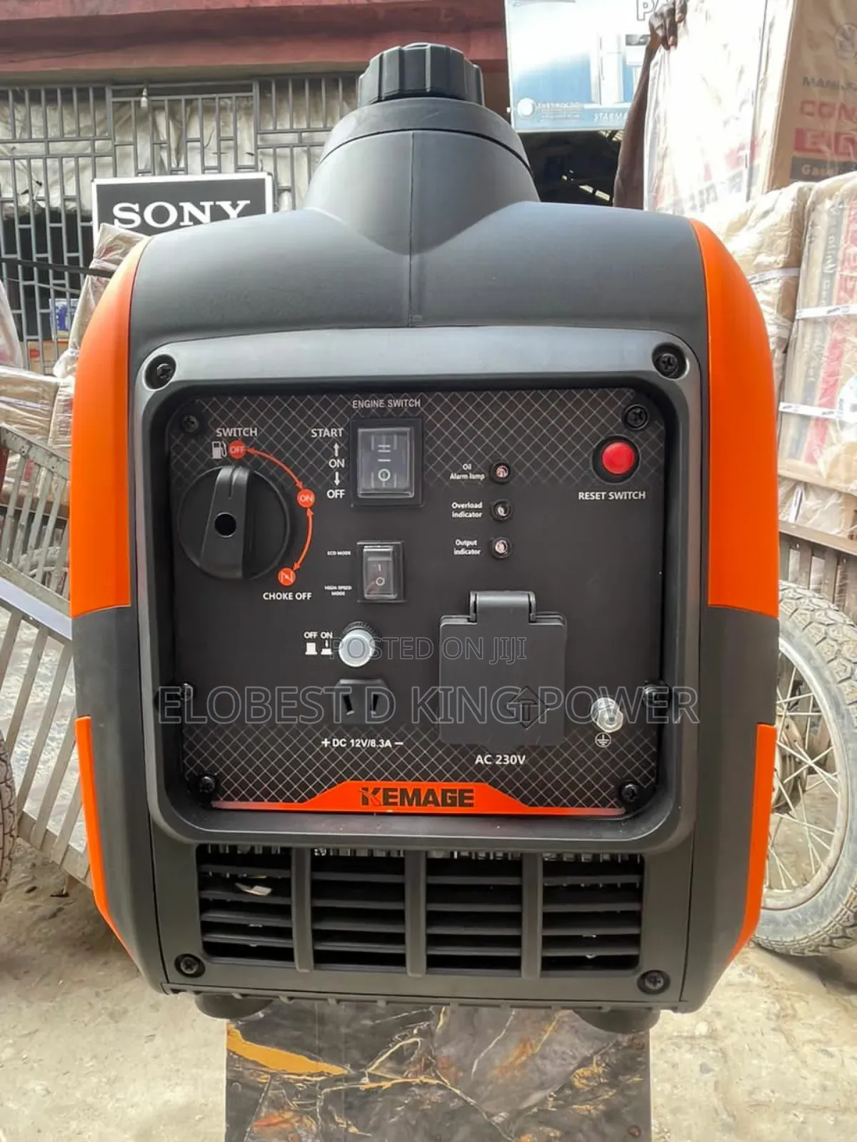 Kemage AC Silent Inverter Generator 3.5kva
