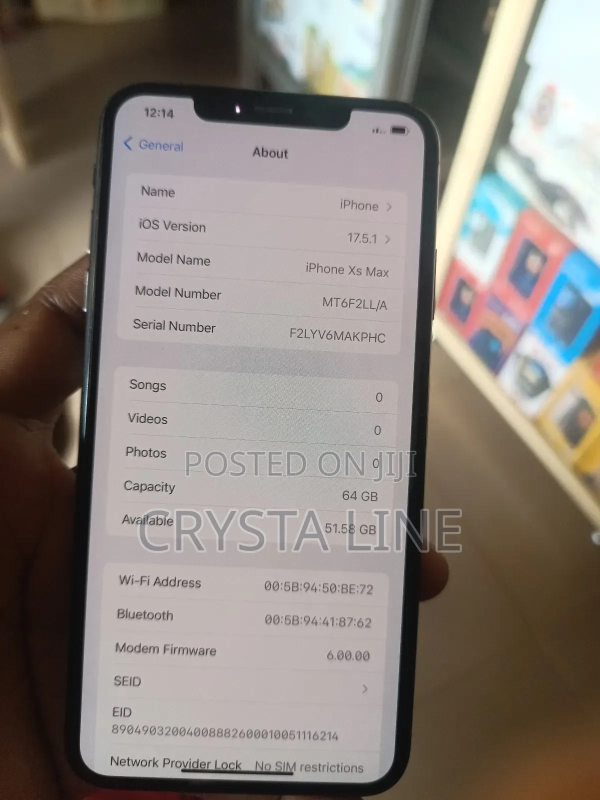 Apple iPhone XS Max 64 GB Black