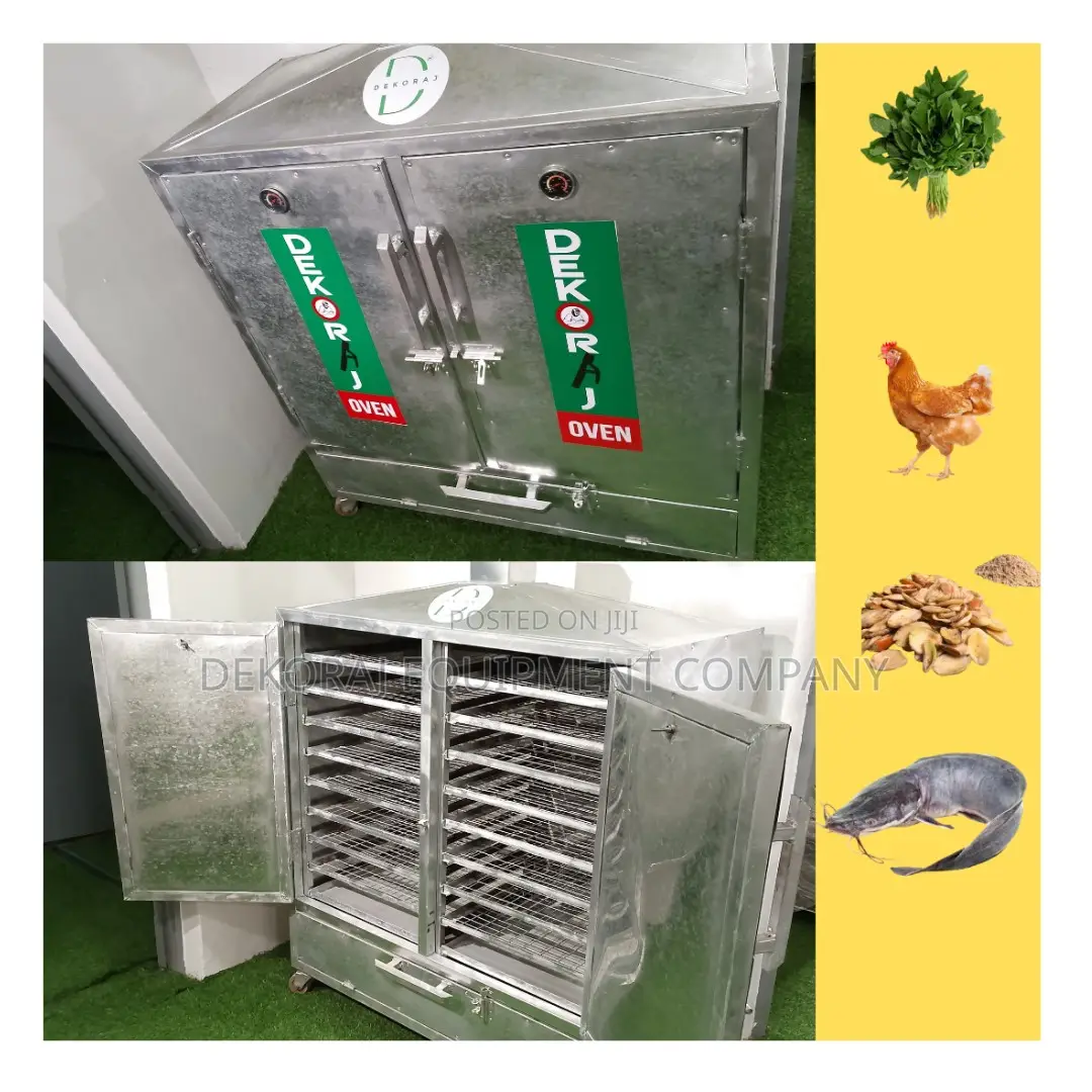 200kg Efficient Fish Drying Oven With Uniform Distribution