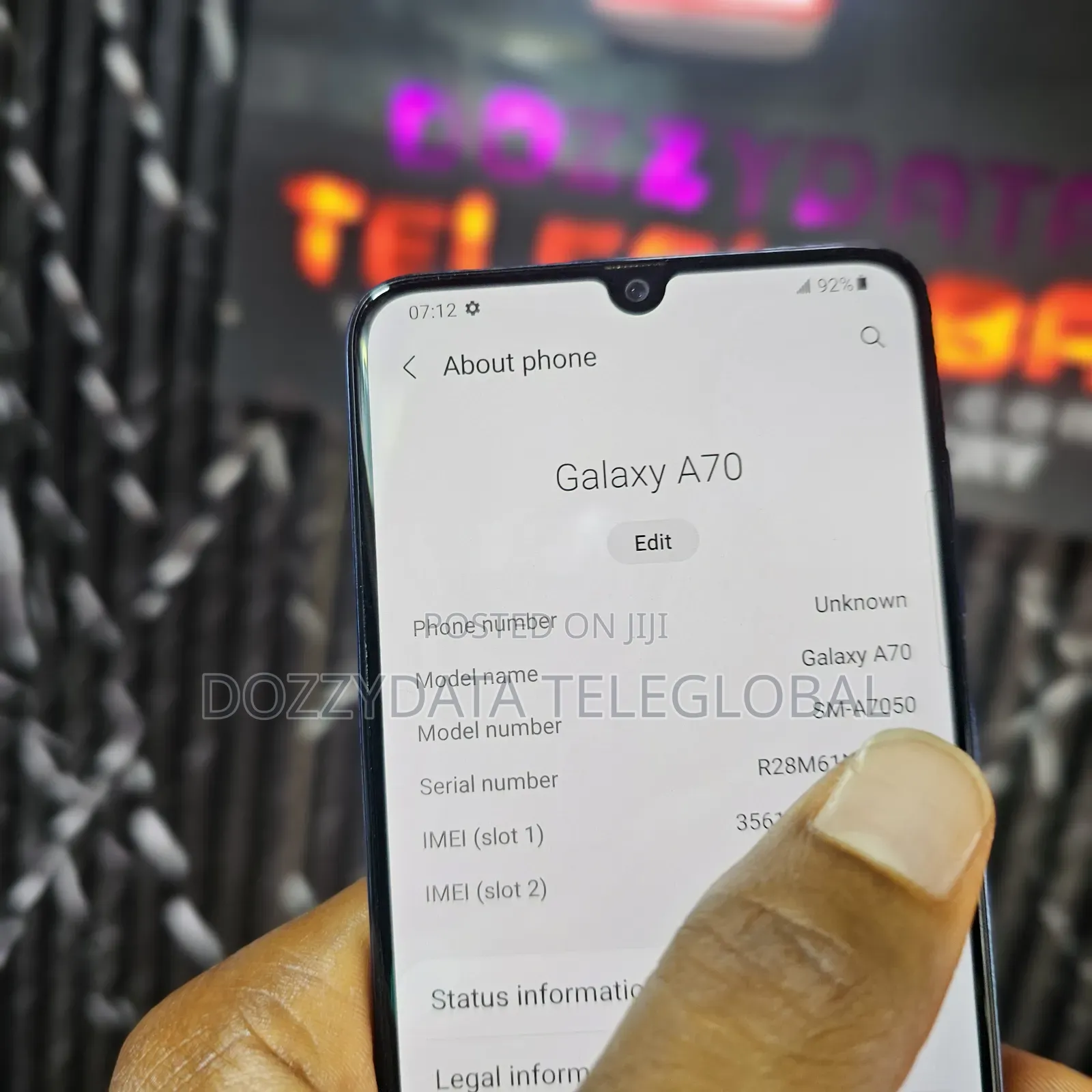 Samsung Galaxy A70 128 GB Blue