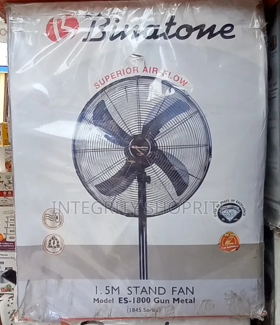 Binatone 18 Inches Stand Fan Elite Series (ES-1800) - Metal