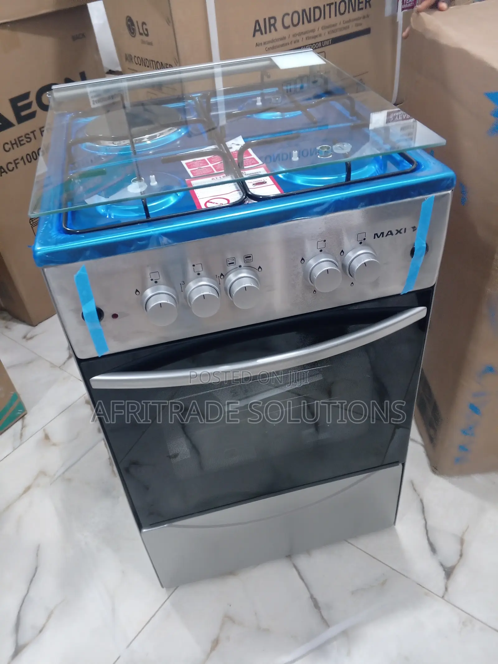 New Maxi 50 X 50 Gas Cooker + 1 Electric