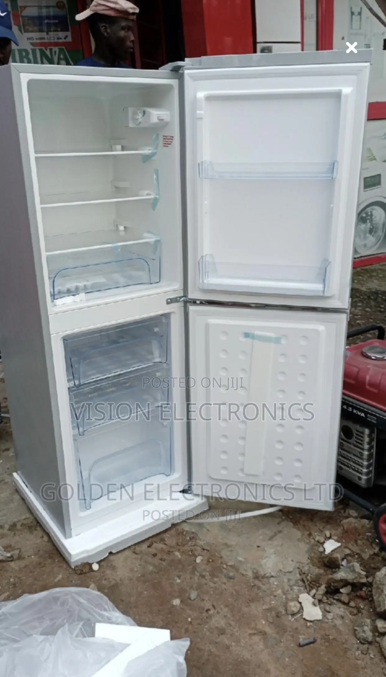 LG FL398L Down Freezer Double Door Refrigerator