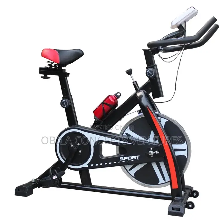 Solid Spinning Bike + LCD Screen Display