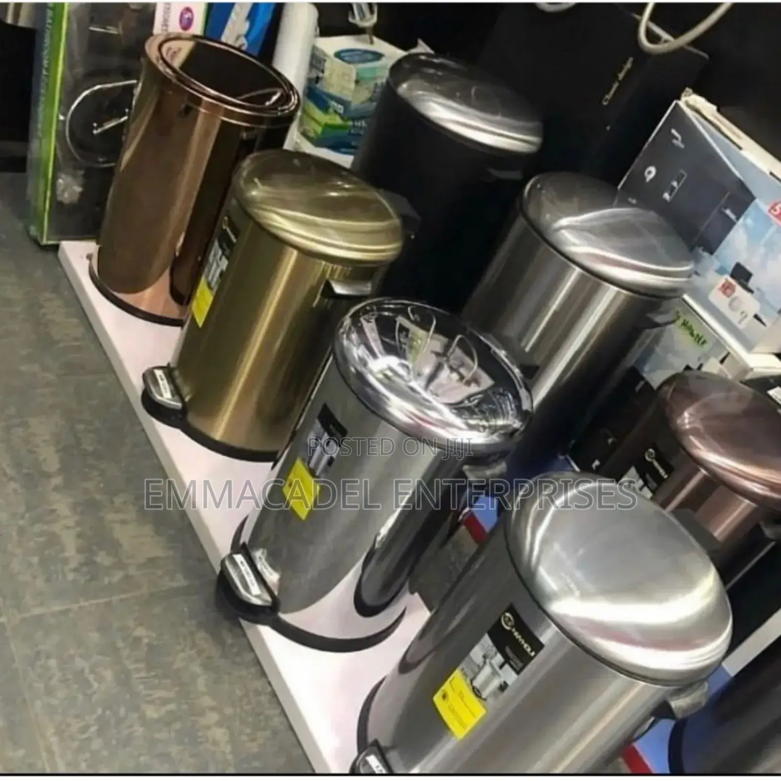 Coloured Pedal Waste Bin