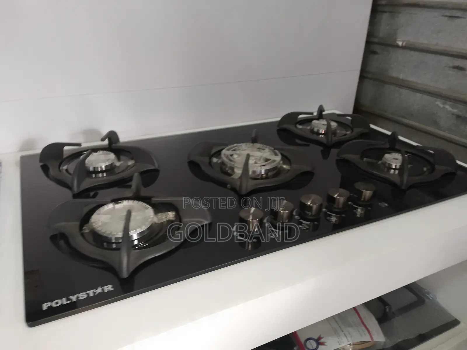 High Tech Polystar 5 Burner Inbuilt Gashob Pv-Ba8705agps