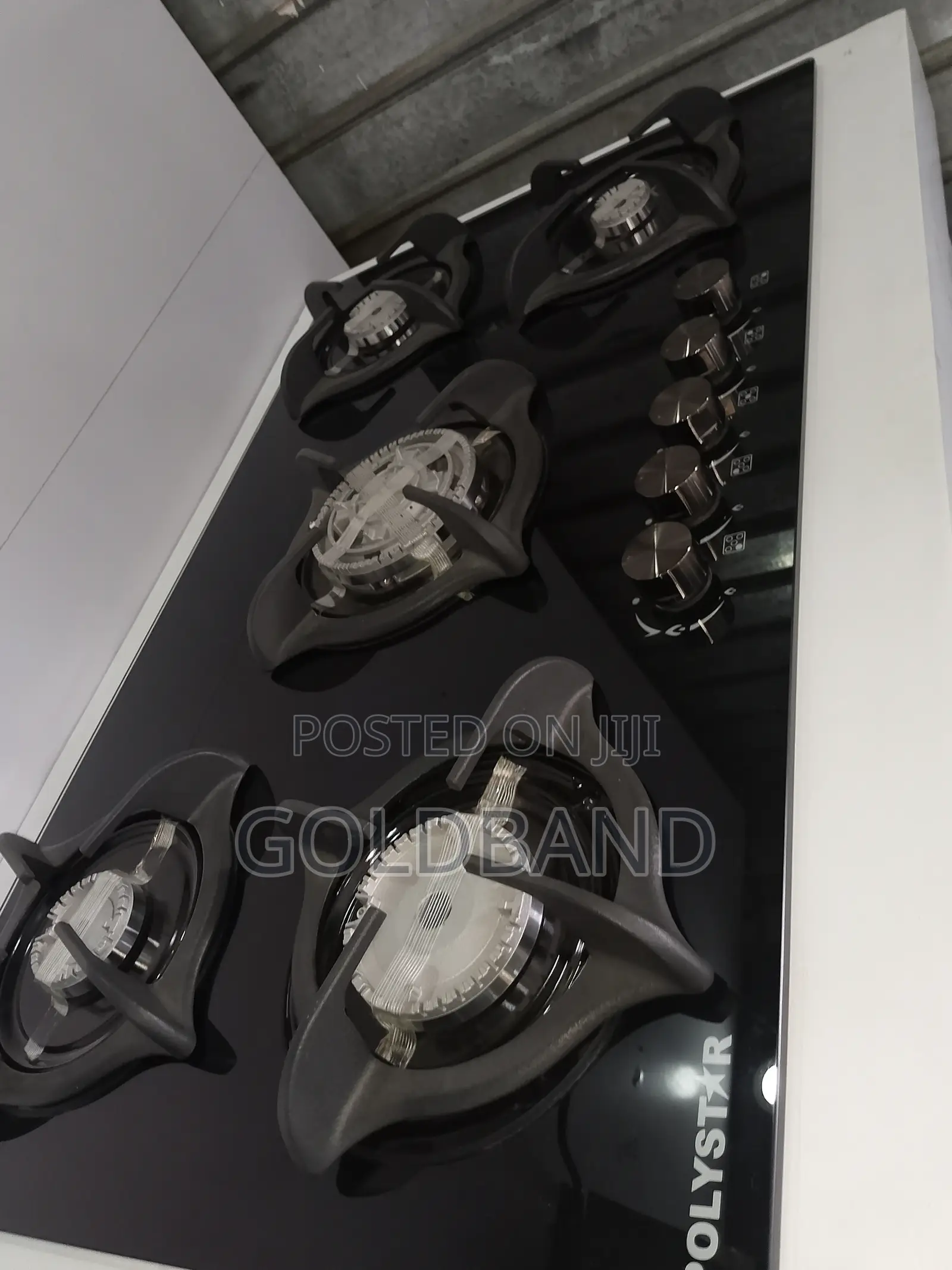 Fast Working Polystar 5 Burner Inbuilt Gashob Pv-Ba8705agps