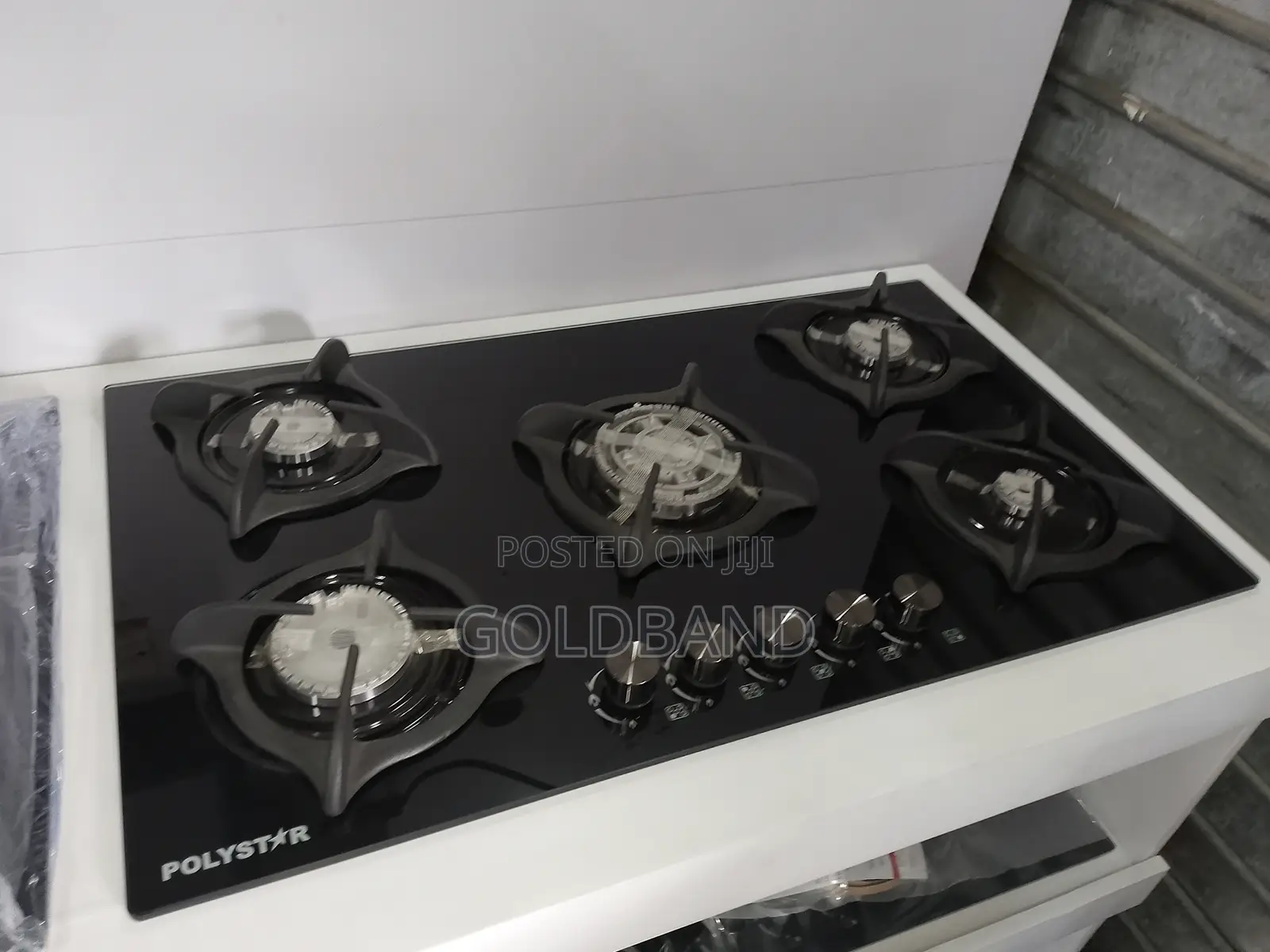 Extra Strong Polystar 5 Burner Inbuilt Gashob Pv-Ba8705agps